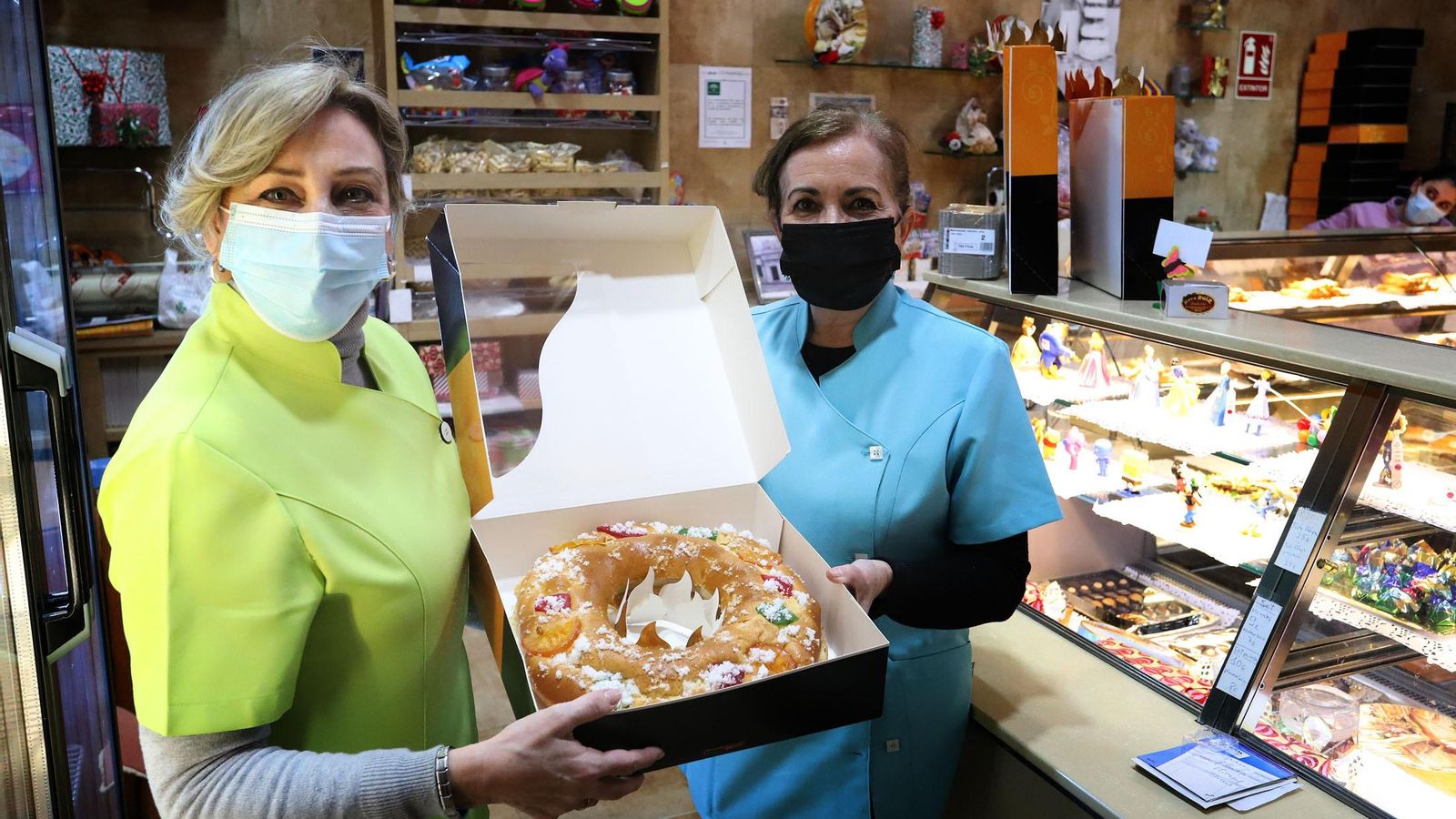 Roscón de Reyes de la dulcería Nova Ruiz