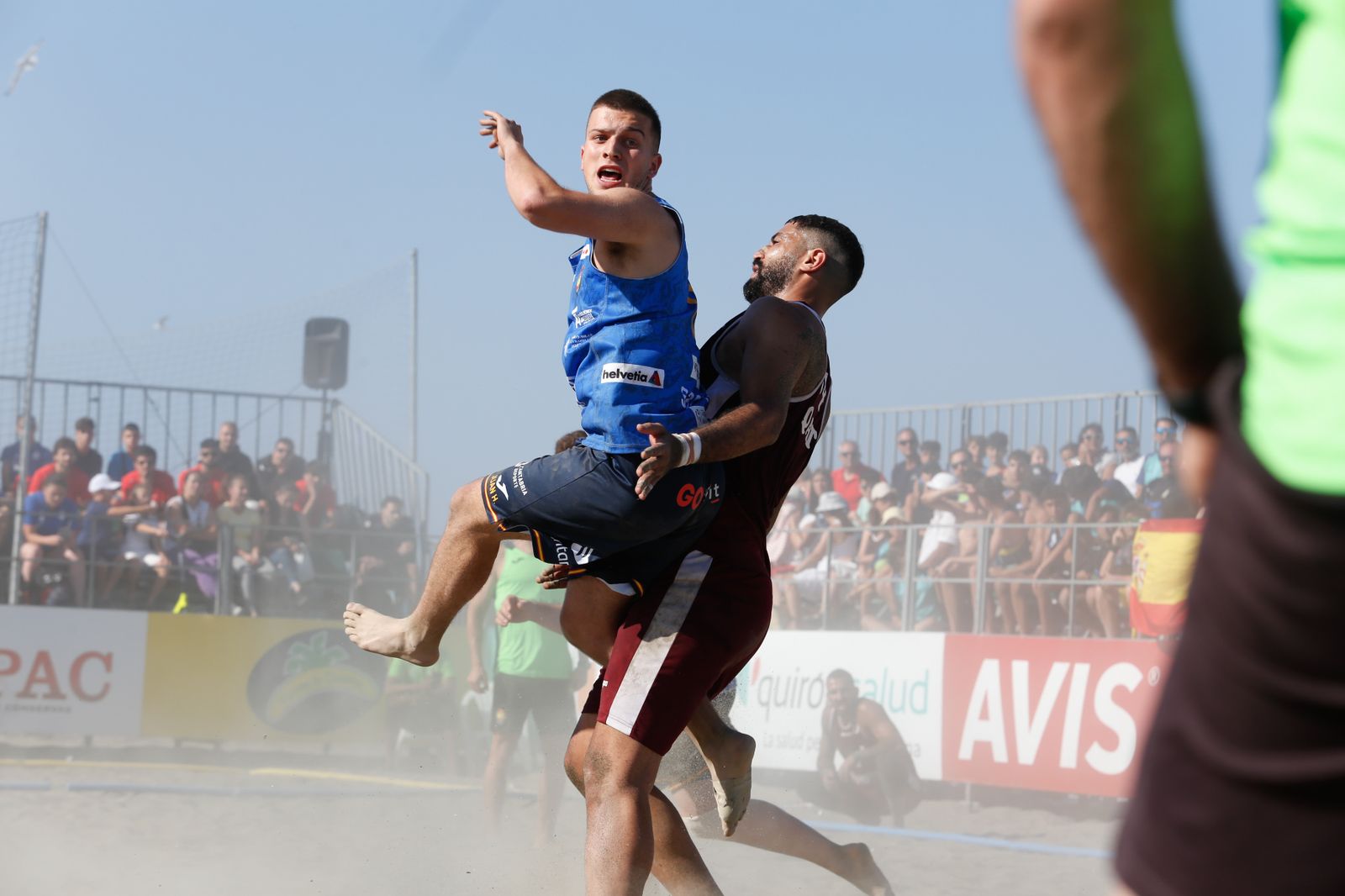 Las fotos del Torneo Internacional  de España de balonmano playa de La Línea