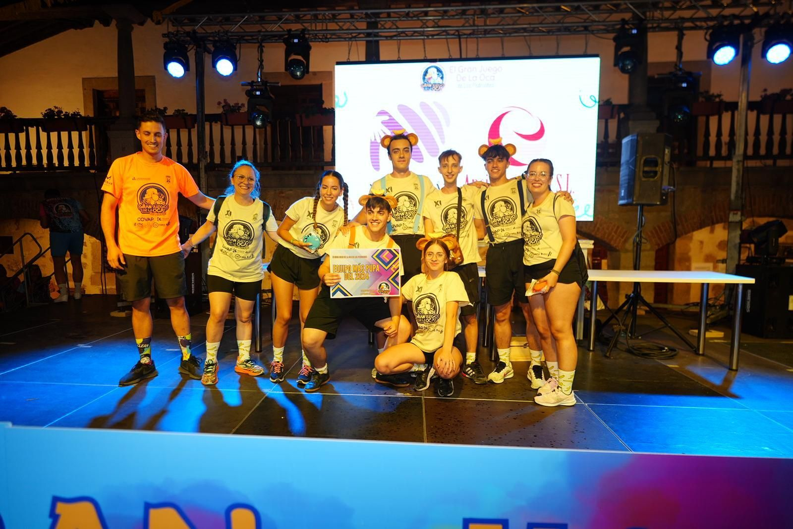 Las imágenes del Gran Juego de la Oca de Dos Torres: diversión y el mejor ambiente