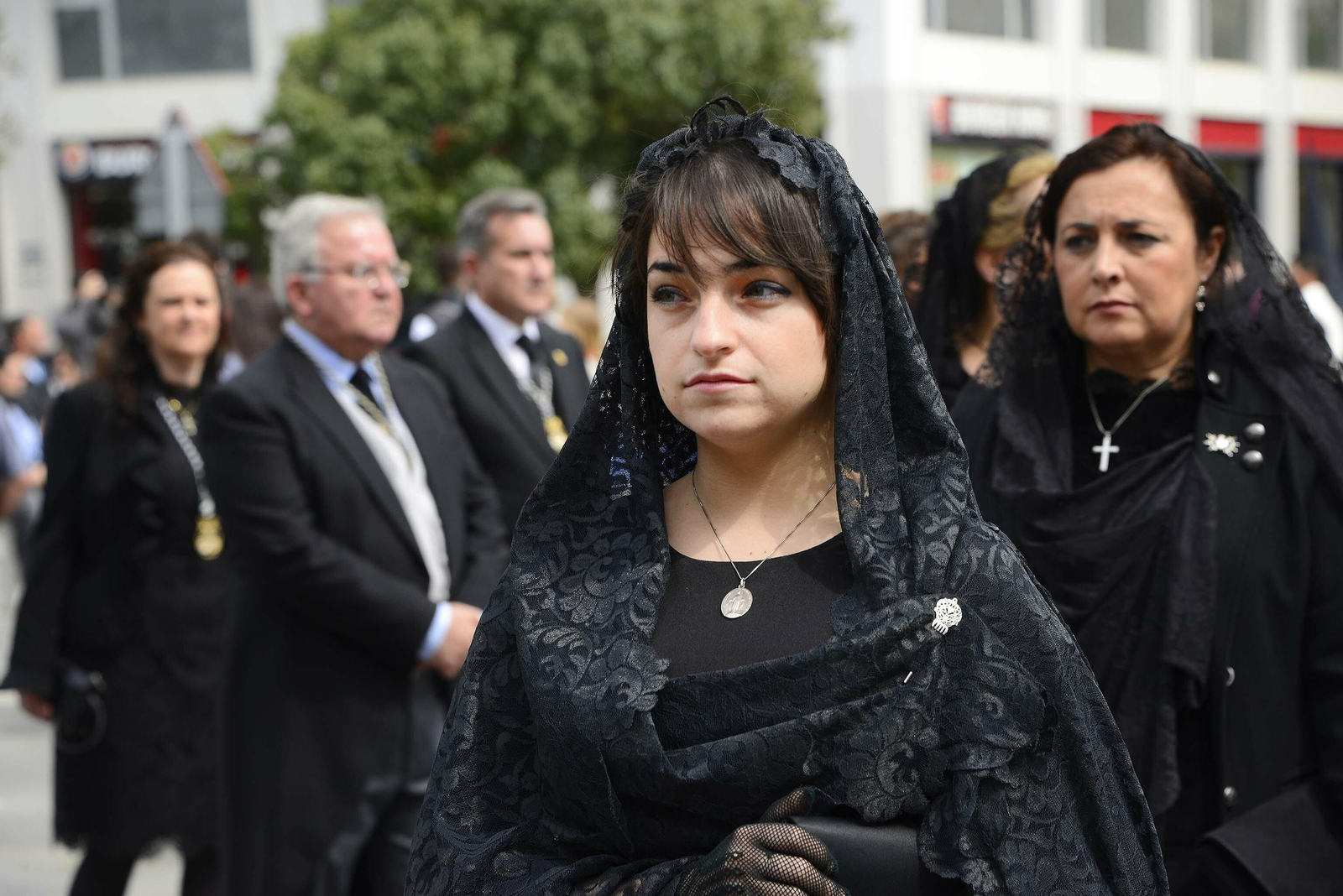 Imágenes de la procesión del Santo Entierro