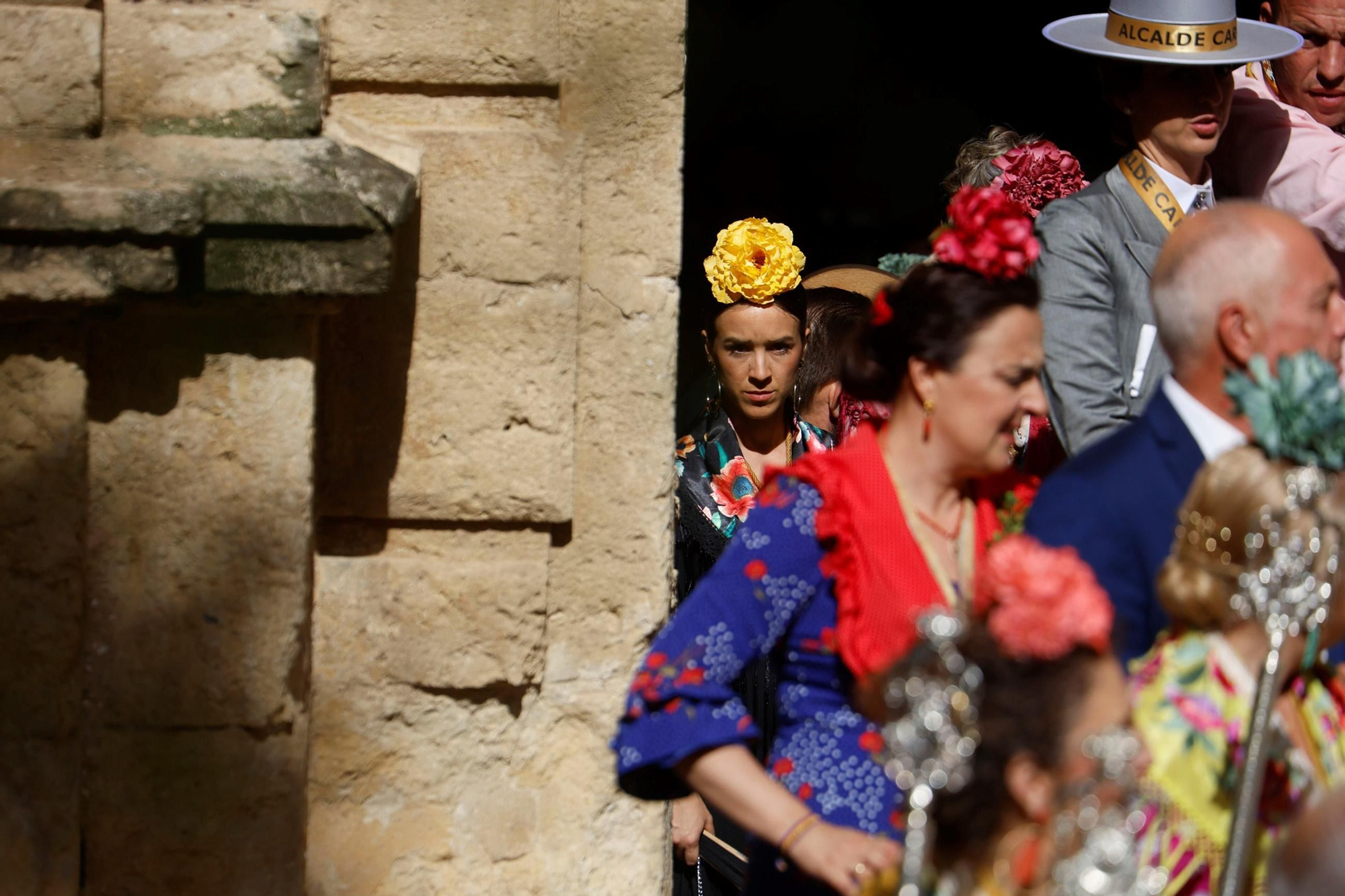 La salida de la Hermandad del Rocío de Córdoba