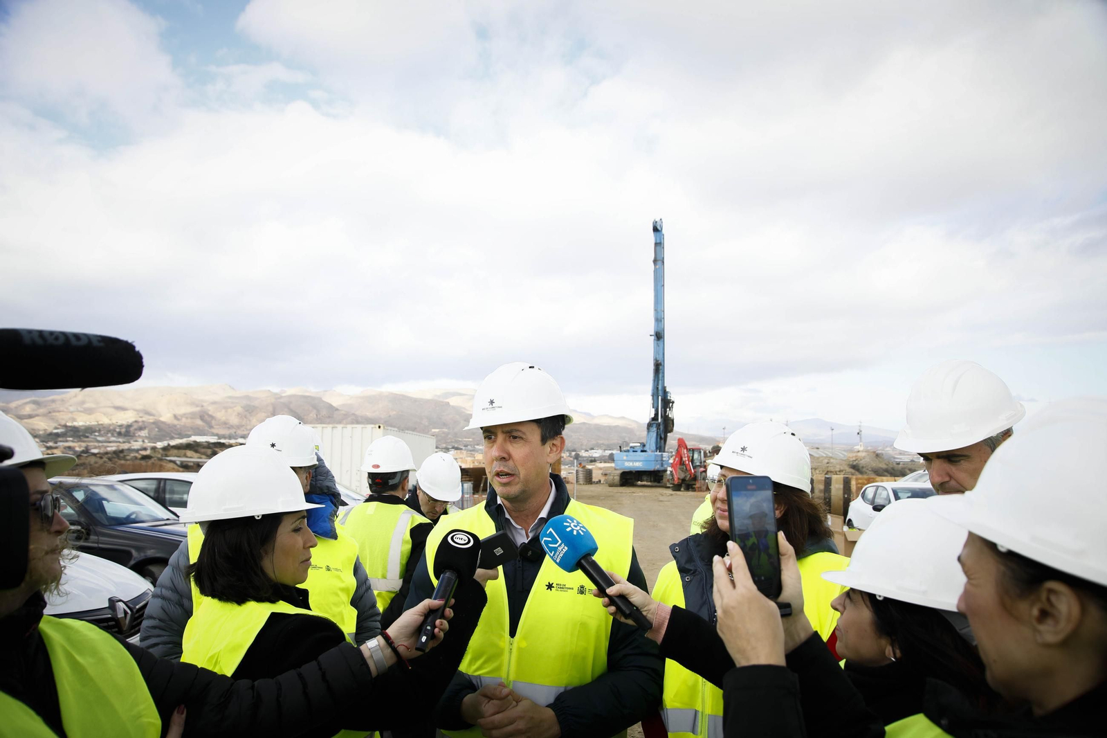 Remodelación del enlace de las autovías A-7 y A-92, en imágenes