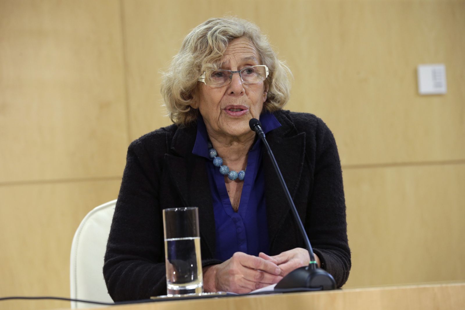 La alcaldesa de Madrid, Manuela Carmena