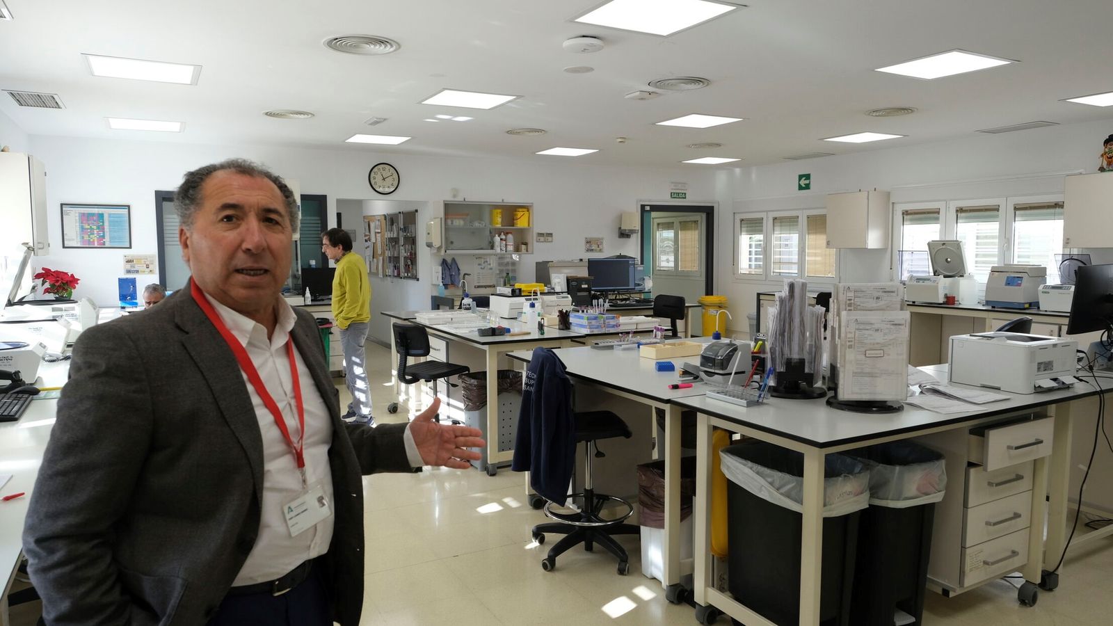 Aref Laarej, director del Centro de Transfusión, Tejidos y Células de Almería.