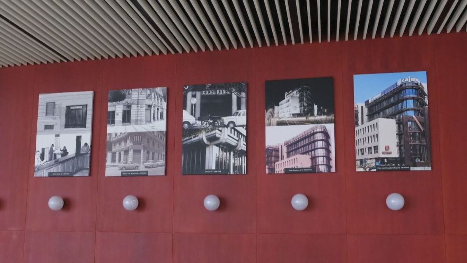 La evolución de las sedes de Cajamar