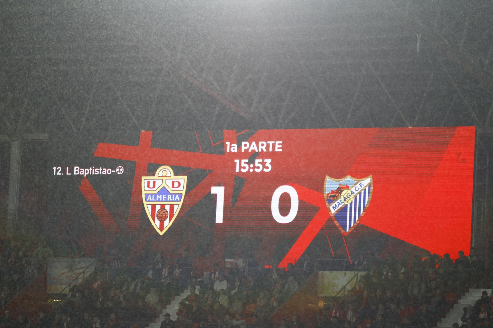 Las mejores imágenes del U.D. Almería-Málaga C.F.