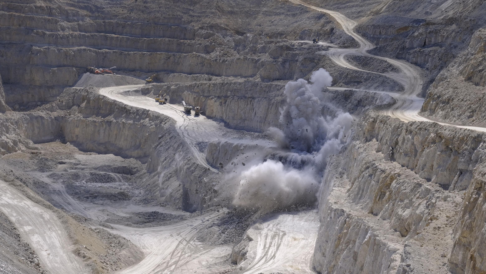 Visita a las canteras de yeso en Sorbas