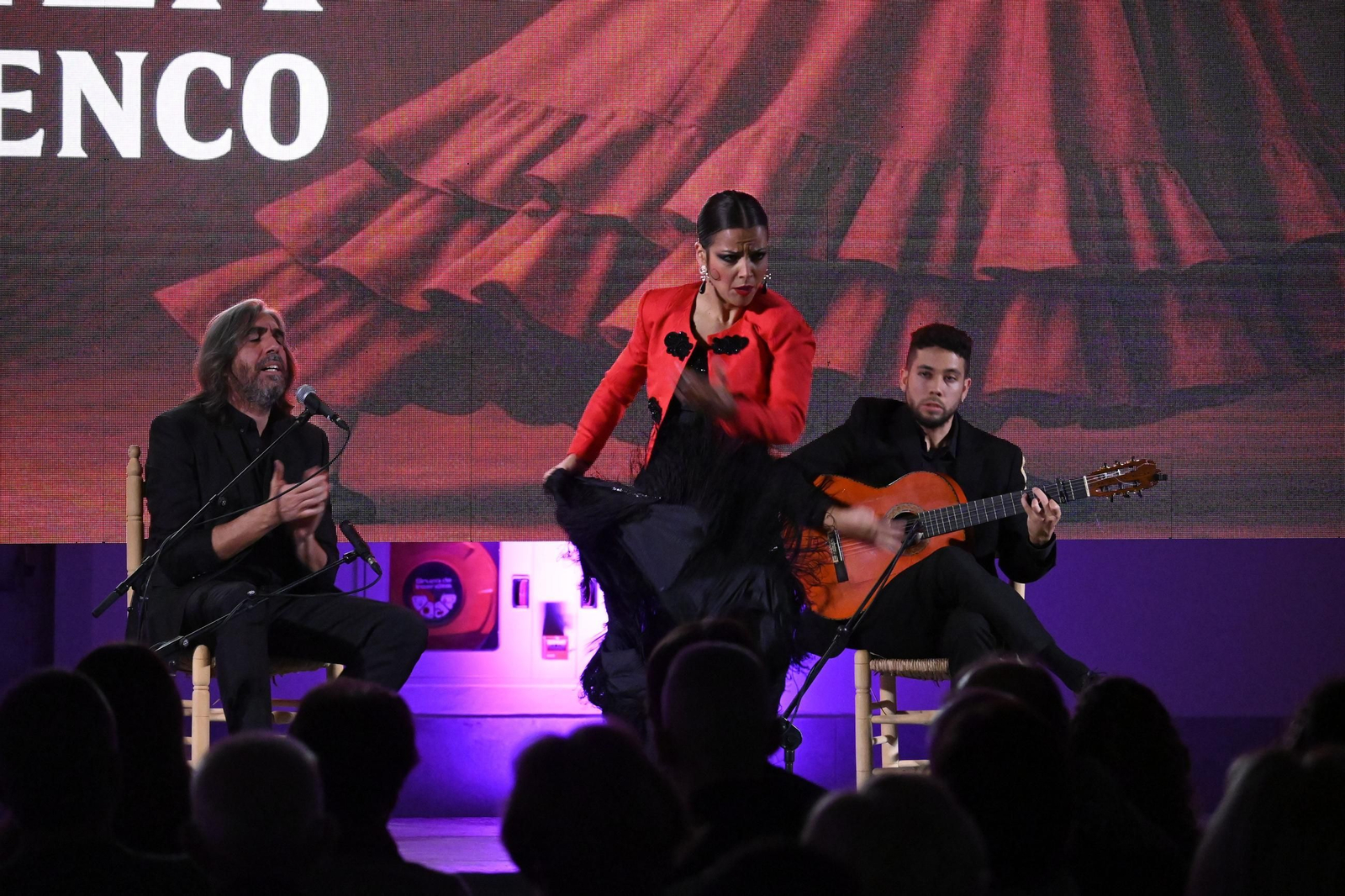 Imágenes del espectáculo de la bailaora María Canea en Huelva