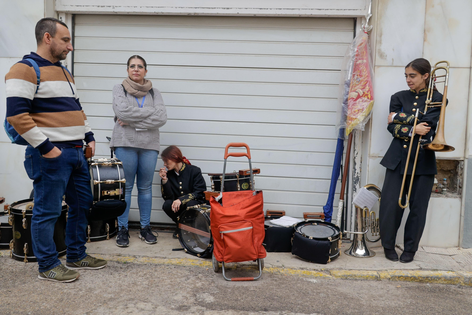 Las imágenes del Domingo de Ramos en El Puerto 2024: Flagelación