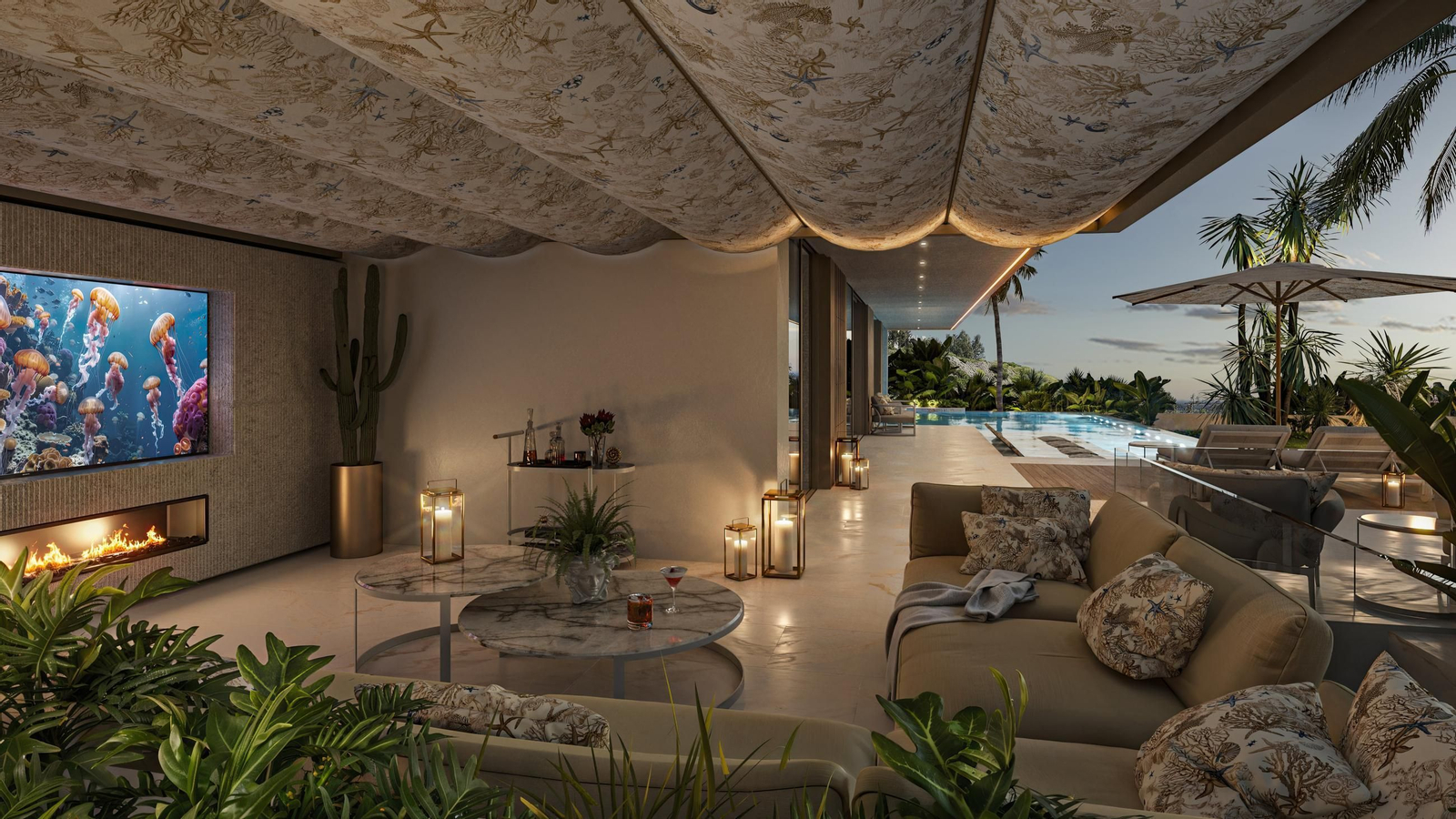 'Ocho de oro', en fotos: así serán las exclusivas villas de Versace Home en Marbella