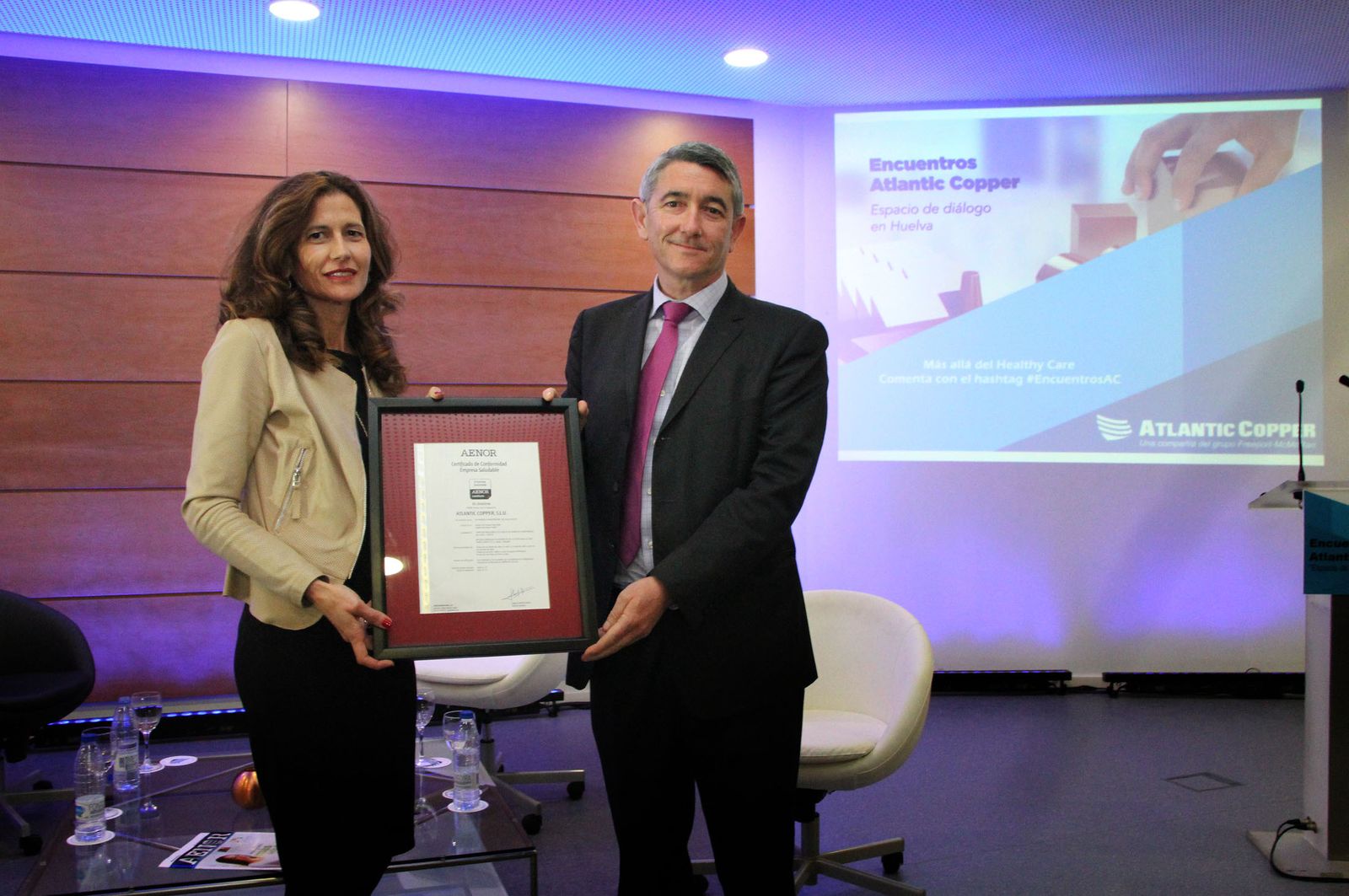 "Encuentros Atlantic Copper" en imágenes