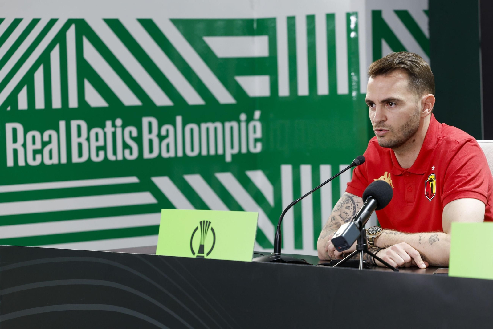 Las fotos de la previa del Betis - Jagiellonia