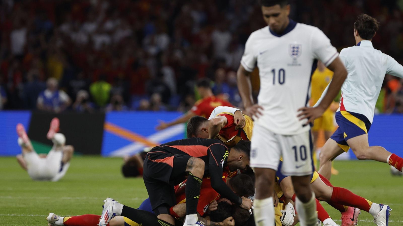 Las mejores fotos del título de España ante Inglaterra