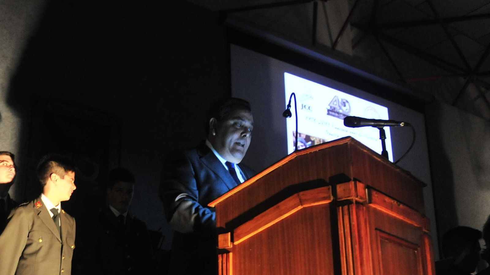 Manuel Infante Pino, en el Pregón de la JCC de 2018