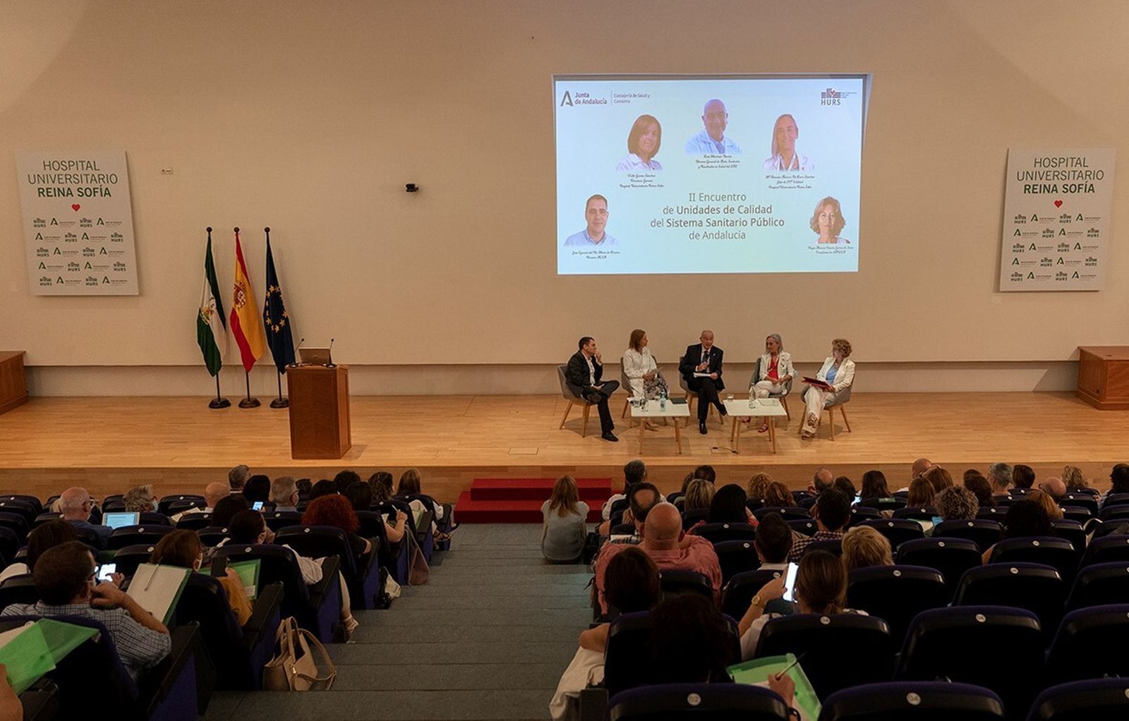 II Encuentro de Unidades de Calidad del Sistema Sanitario Público Andaluz en el Hospital Reina Sofía.