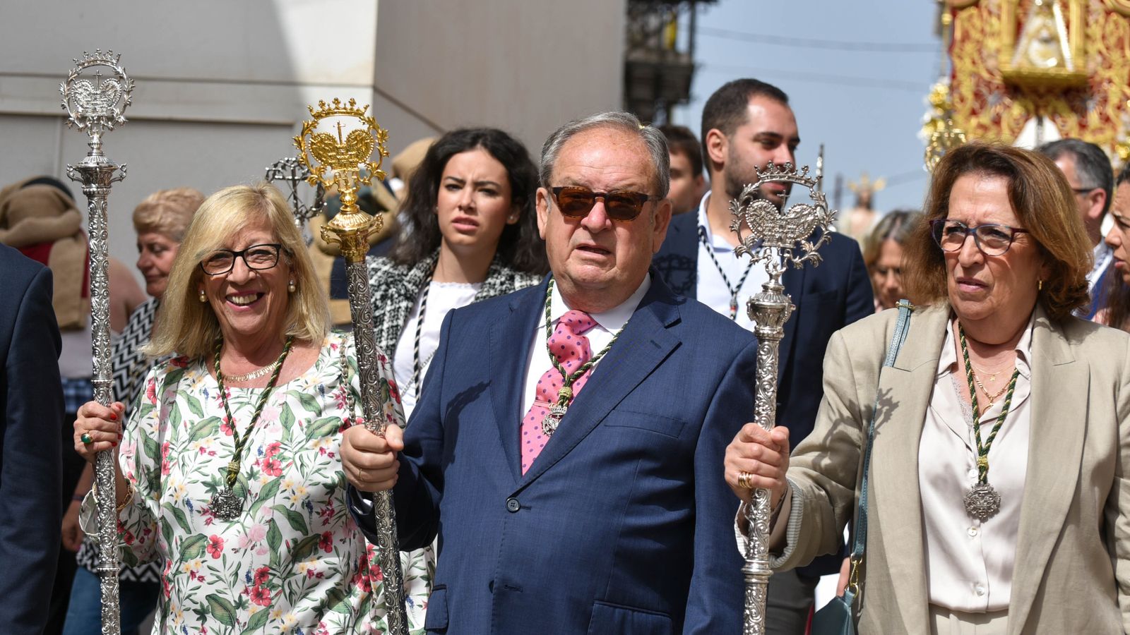 Fotos de la procesión del Resucitado en San Roque