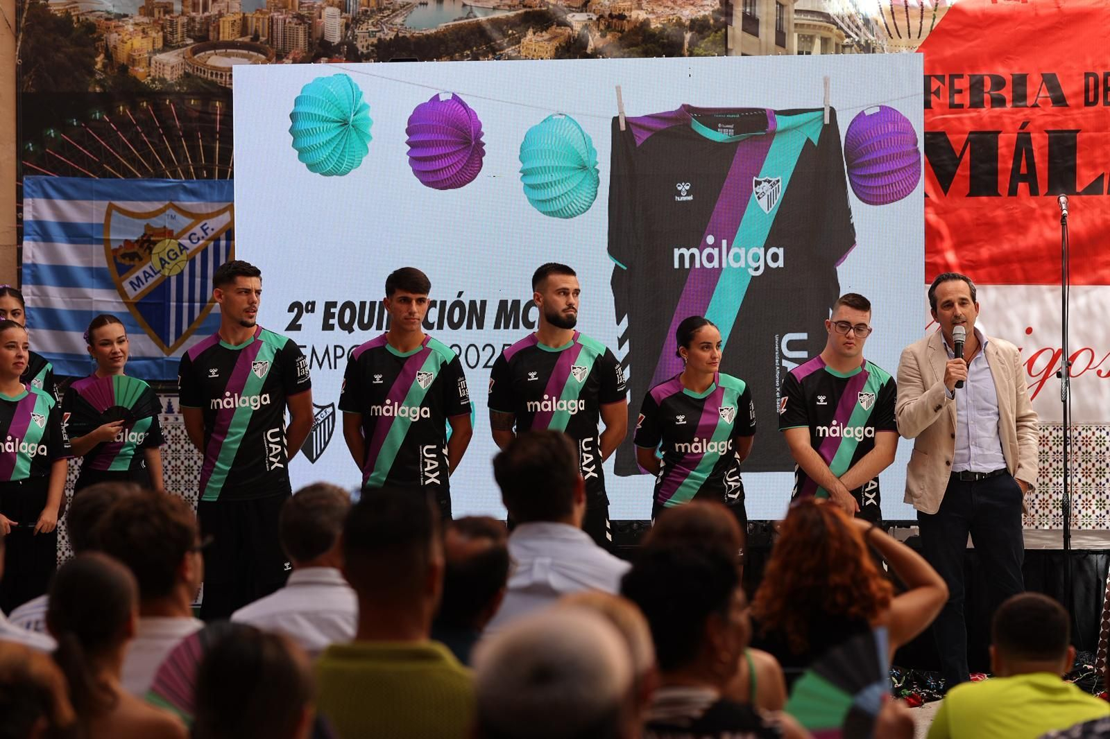 Así es la segunda camiseta del Málaga 25/26