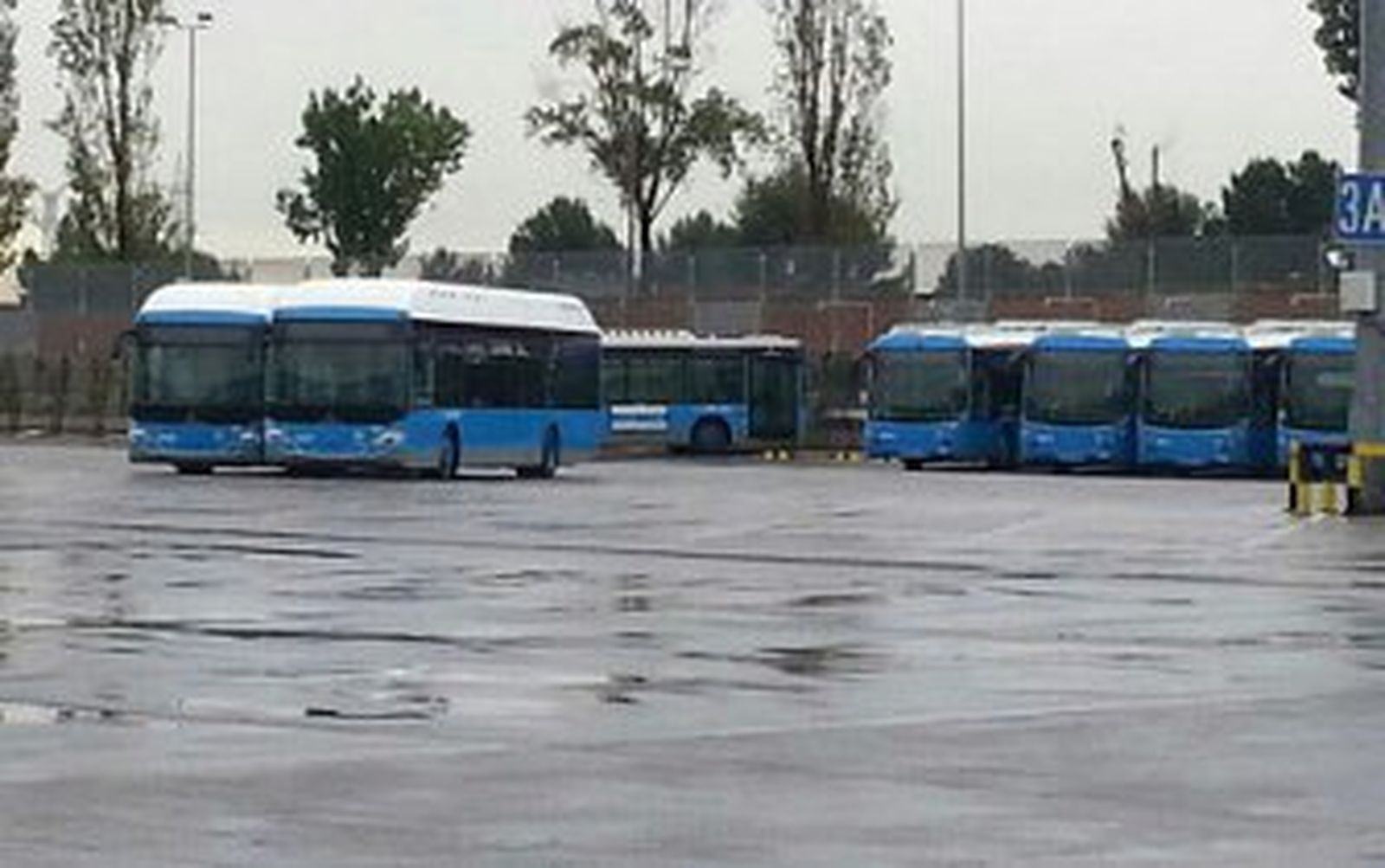 Los 21 autobuses comprados por el Consistorio llegaron ayer de Madrid
