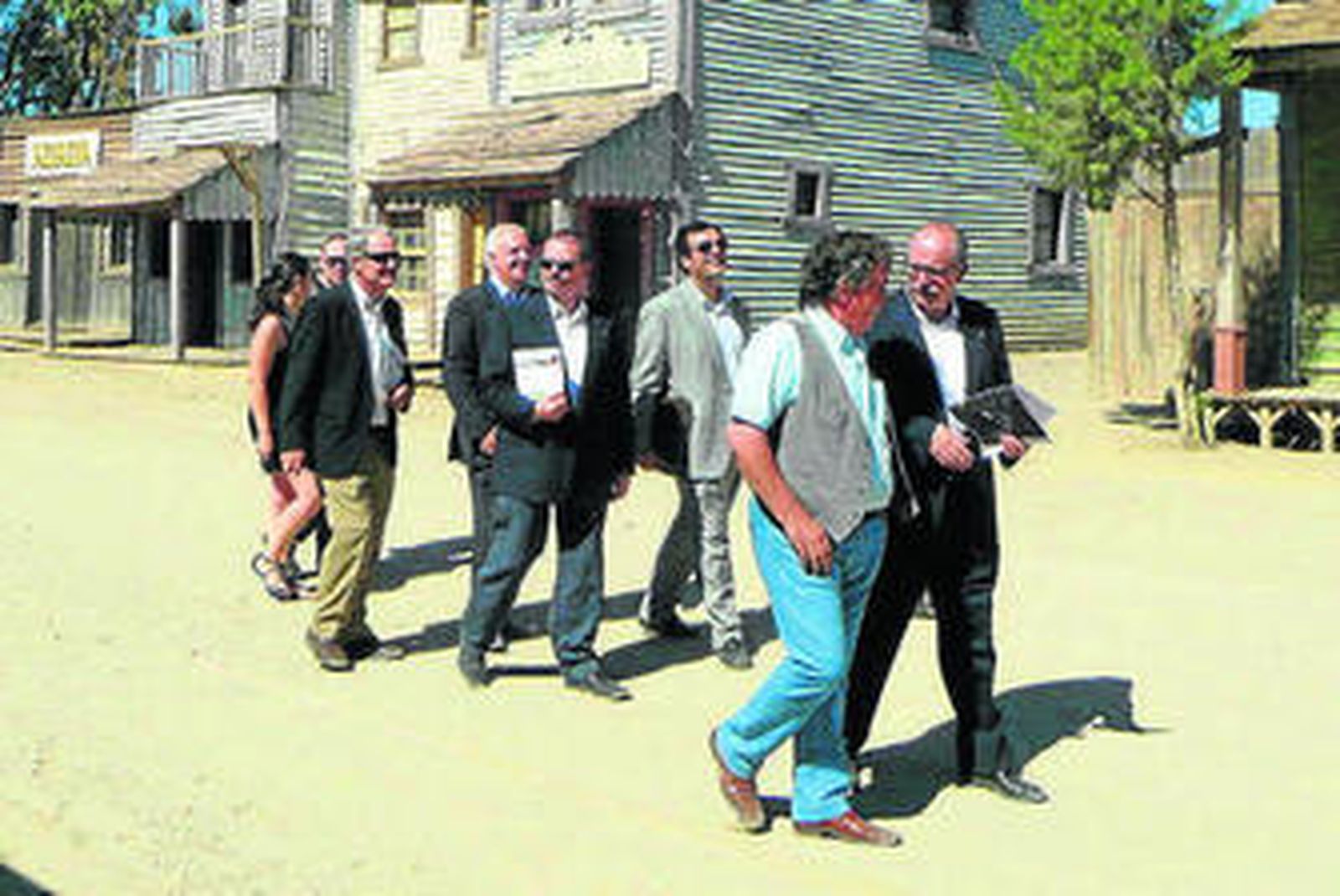 Delegados de Las Vegas Sands ya visitaron el poblado Minihollywood.