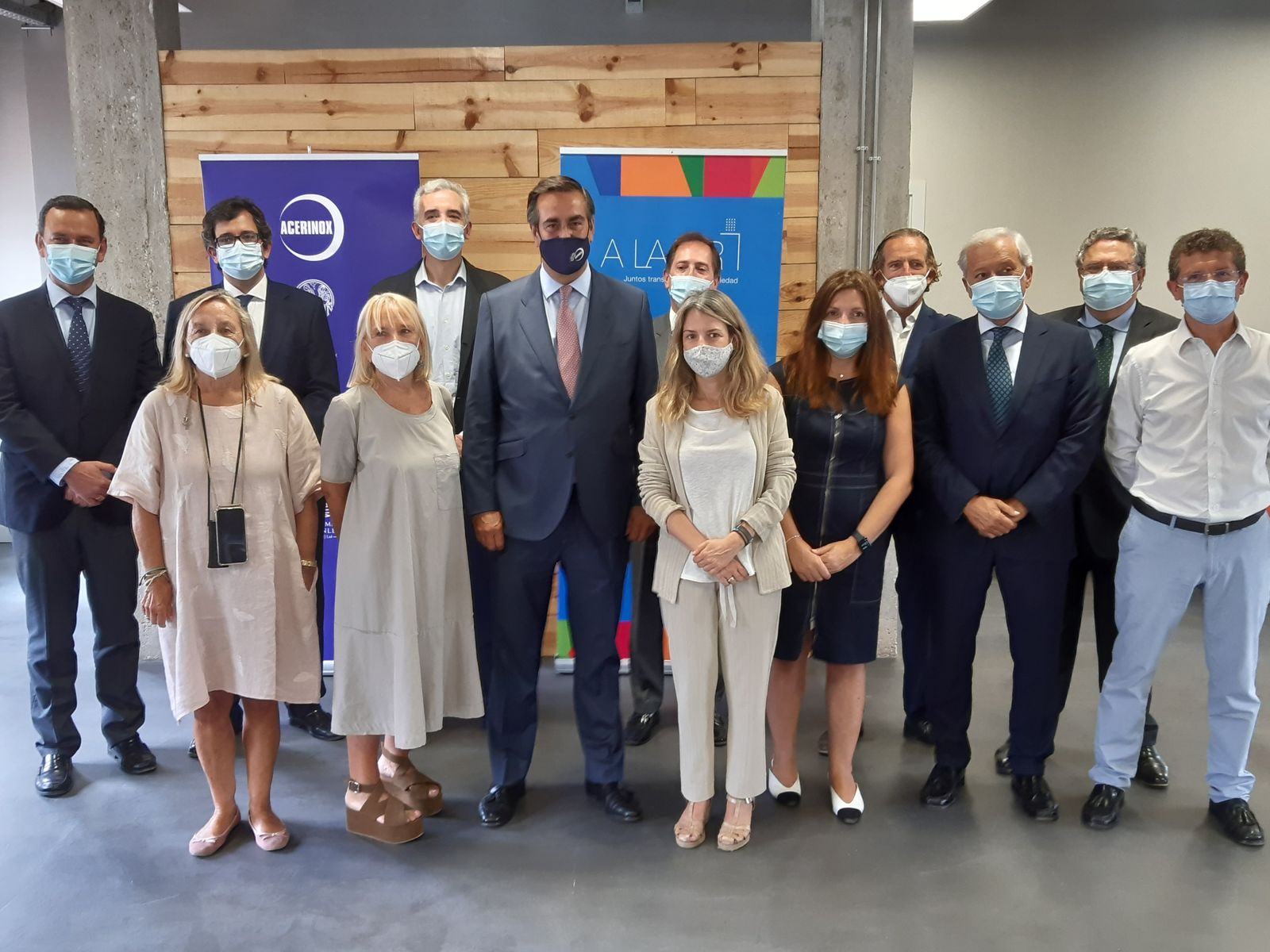 Acerinox y la Fundación A la par