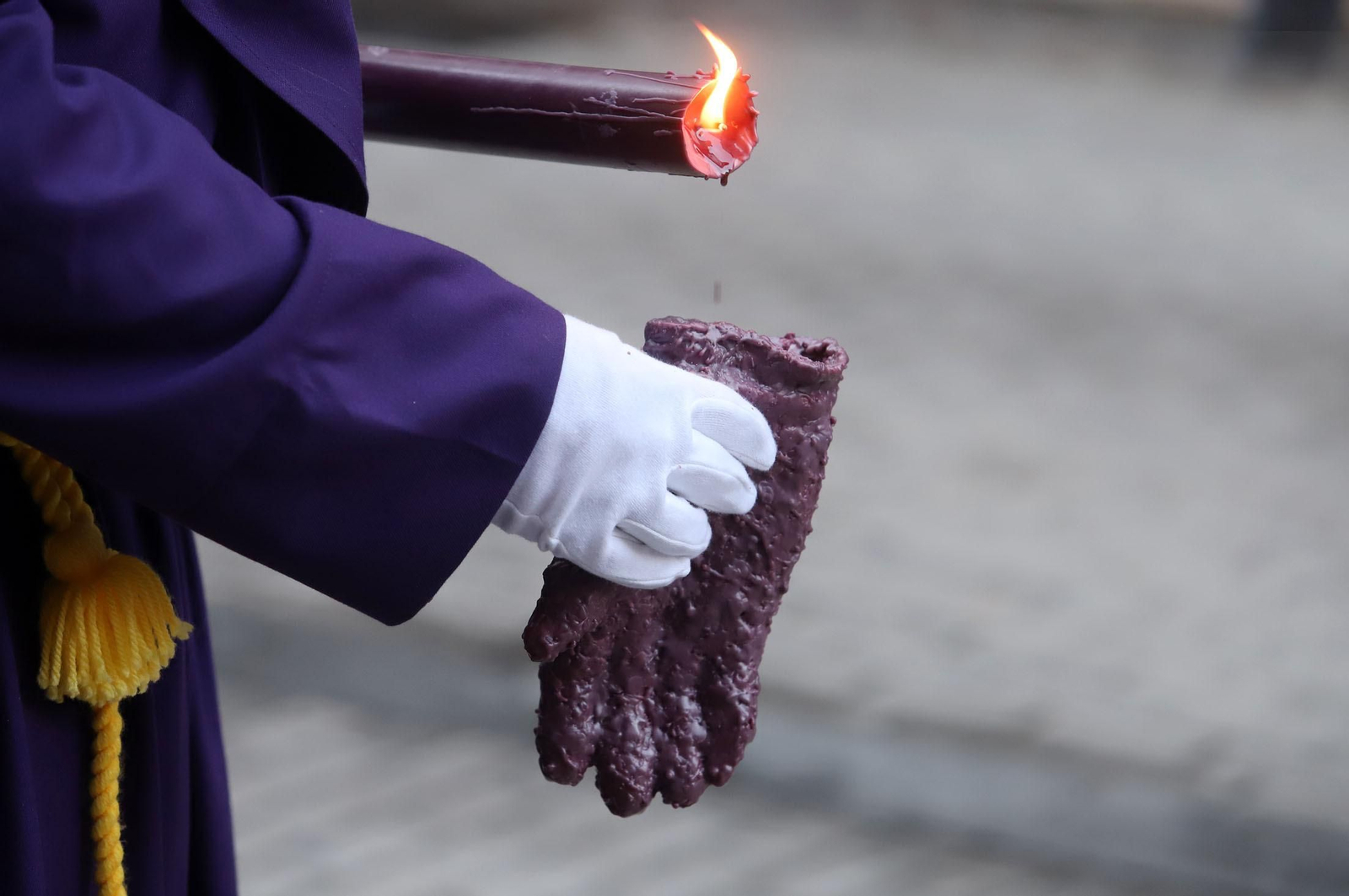Imágenes del Nazareno en la madrugá de Huelva
