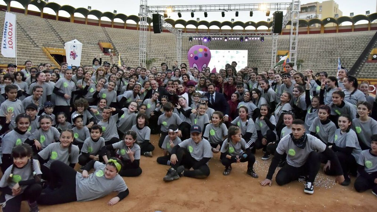 La ceremonia de clausura de los últimos Juegos, en Algeciras.