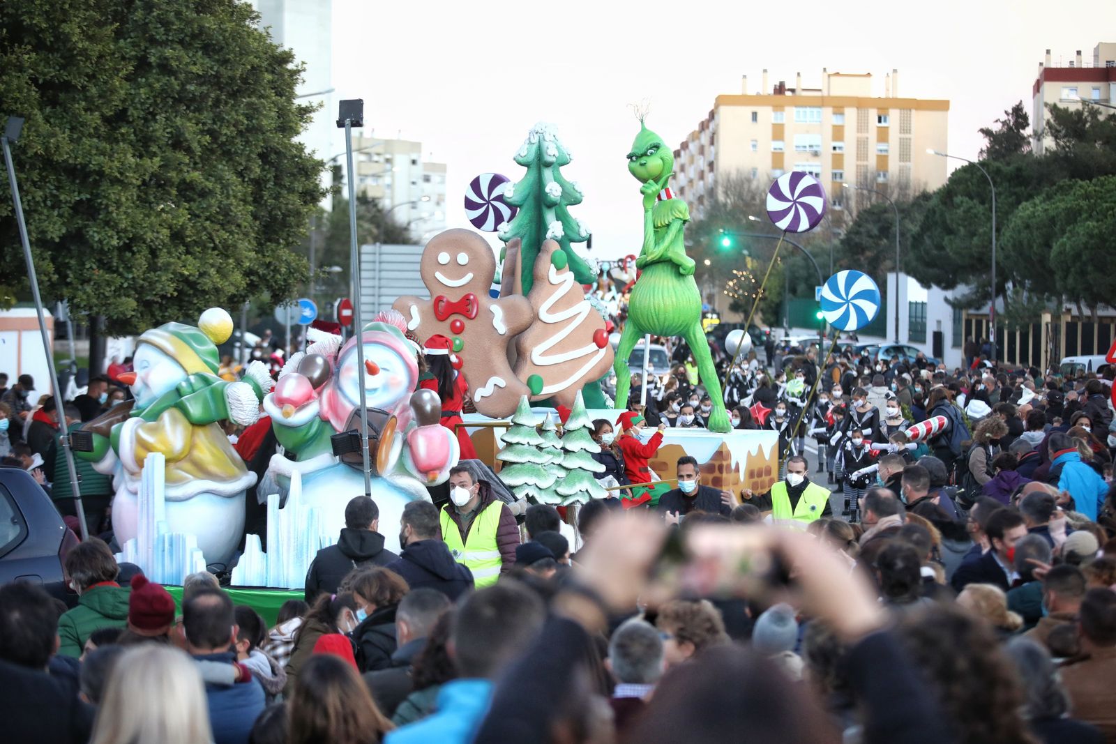 Las imágenes de la Cabalgata de Reyes en San Fernando