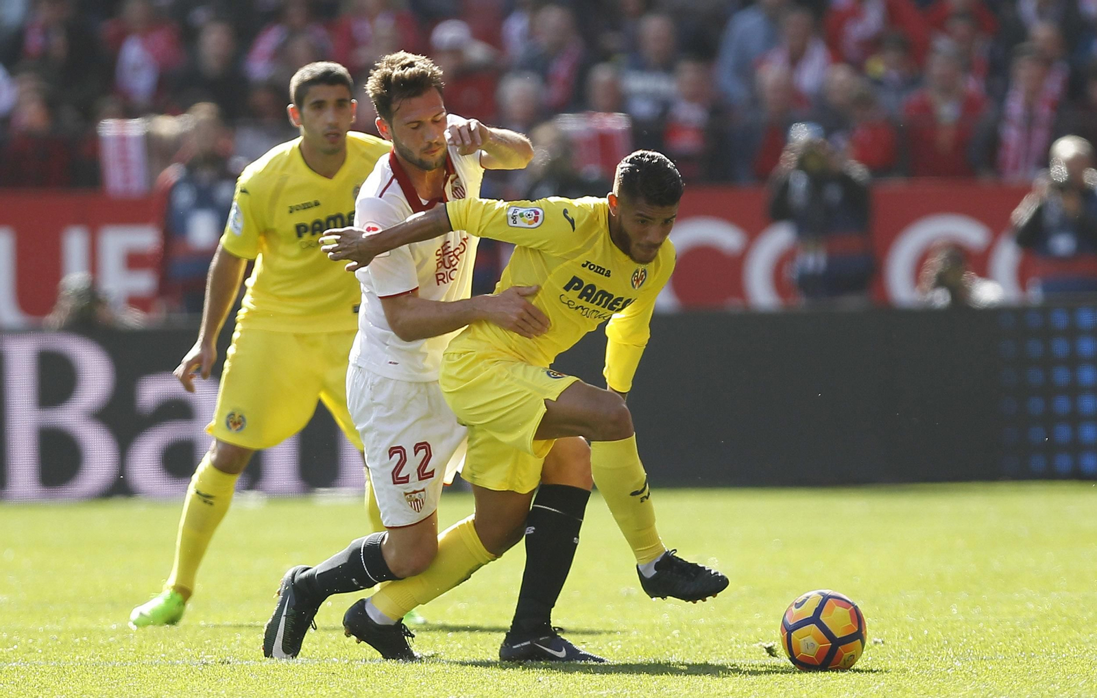 El Sevilla-Villarreal, en imagenes