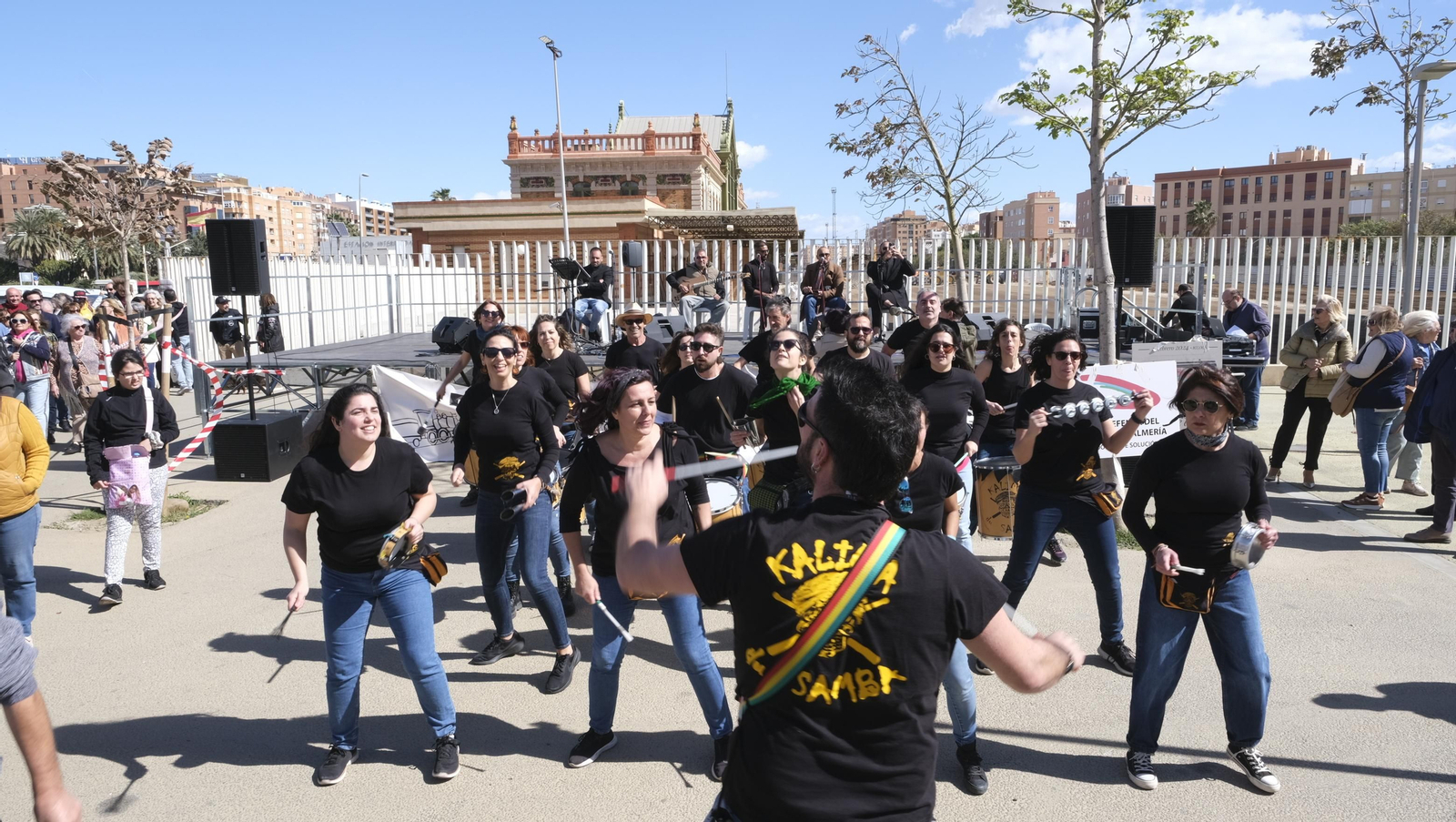 Las mejores imágenes del octavo aniversario de la Mesa del Ferrocarril de Almería