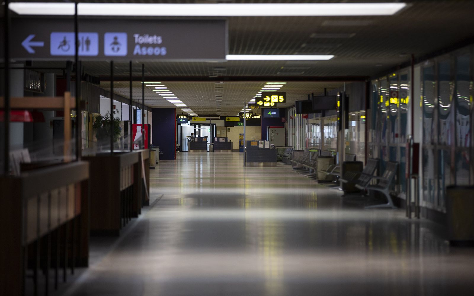 El aeropuerto de Sevilla, en imágenes