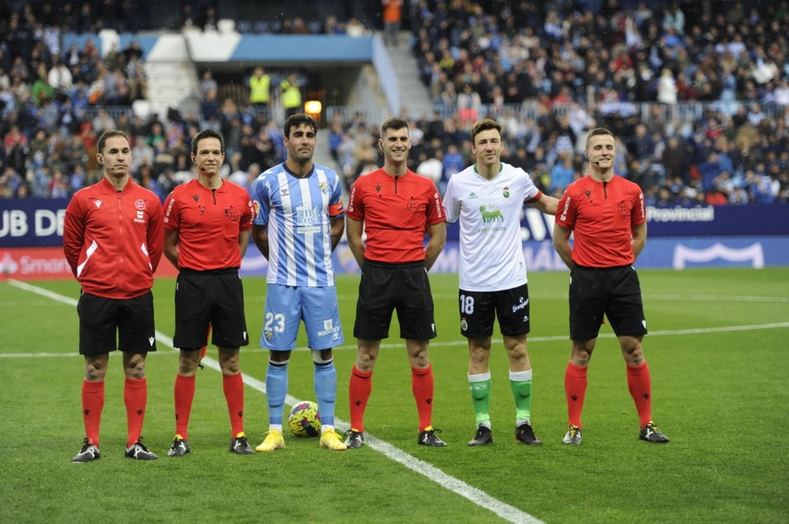 El Málaga CF-Racing, en fotos