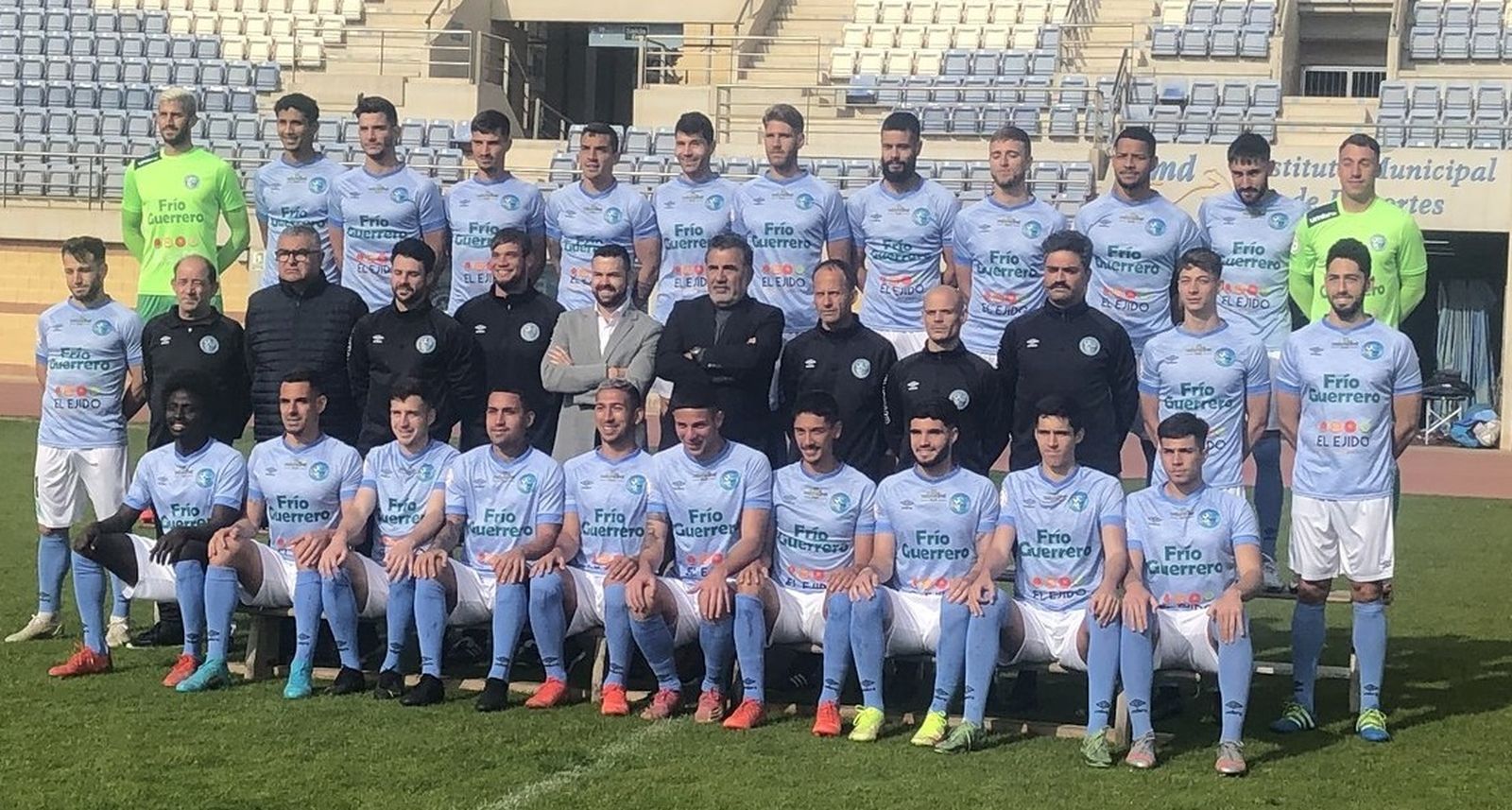 Plantel celeste de la recién terminada campaña 2021/22.