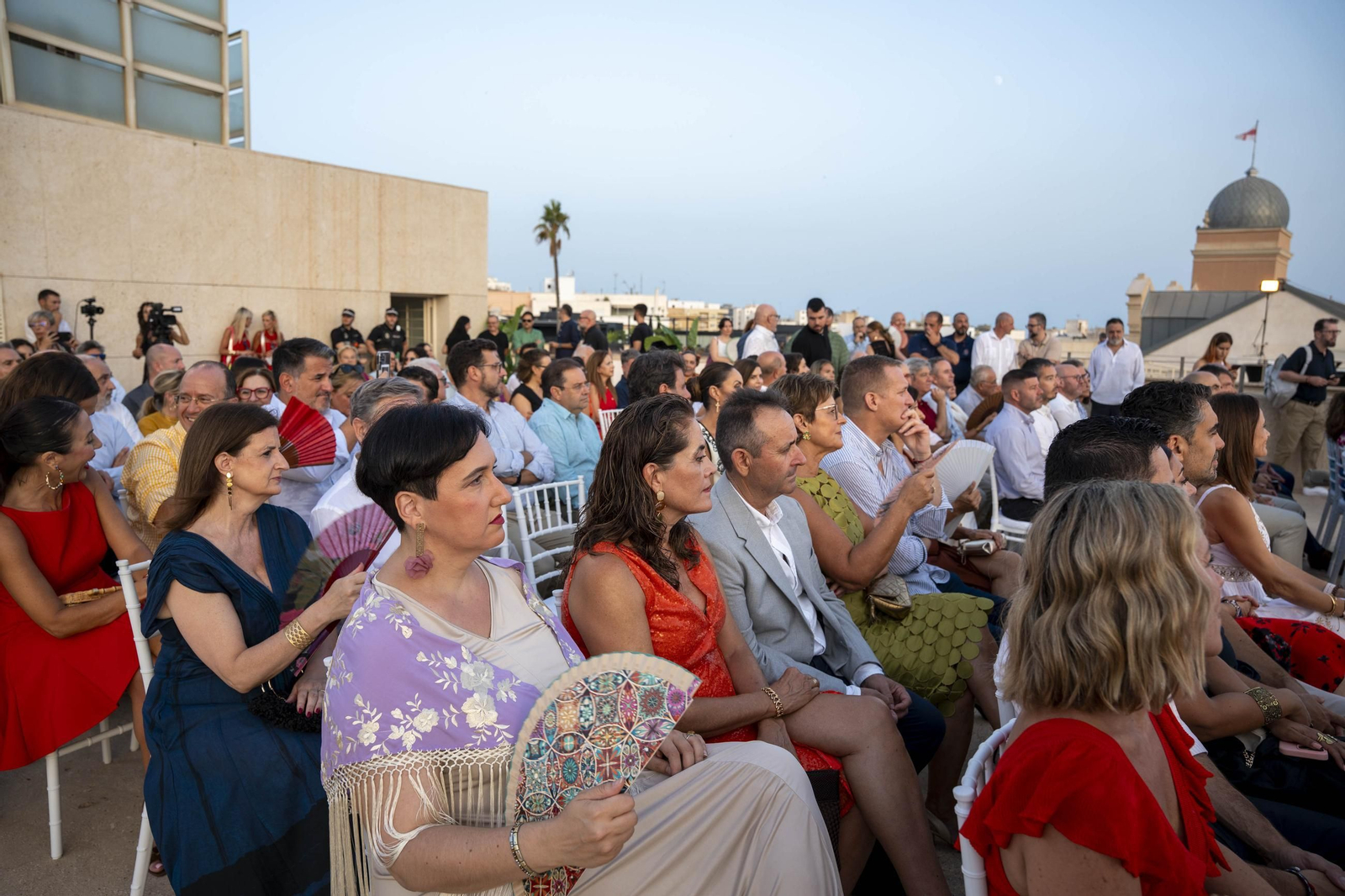 Las imágenes de la presentación de la Feria de Almería 2025 en honor de la Virgen del Mar