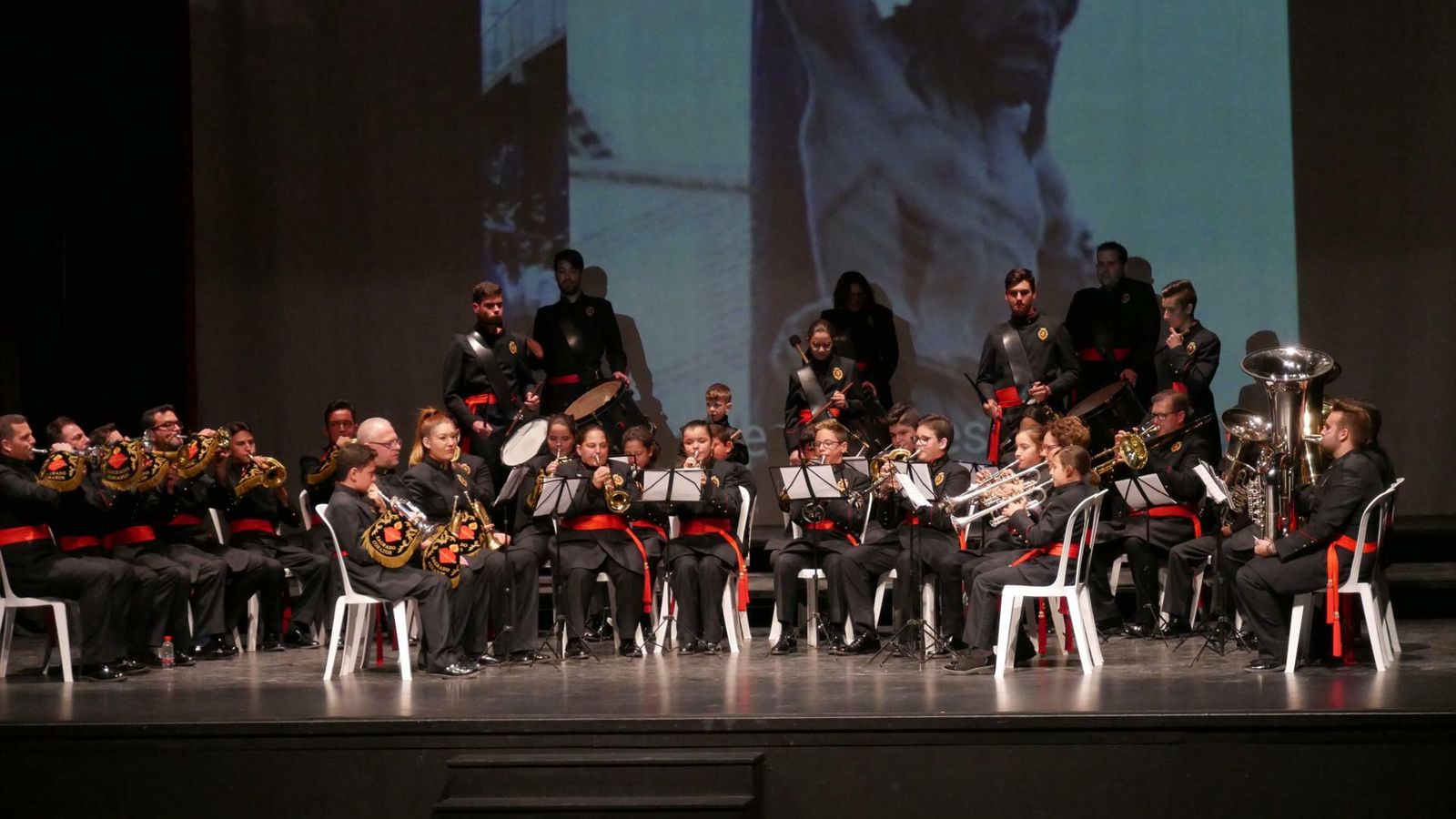 Banda de Cornetas y Tambores Sagrado Corazón.
