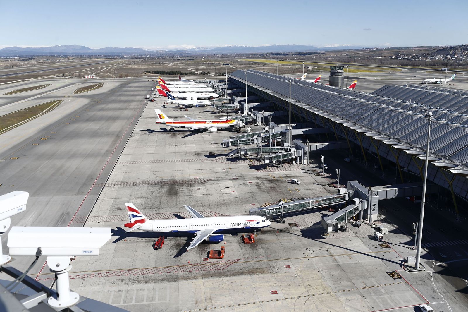 Conoce el mapa que muestra los vuelos que salen y llegan a Granada