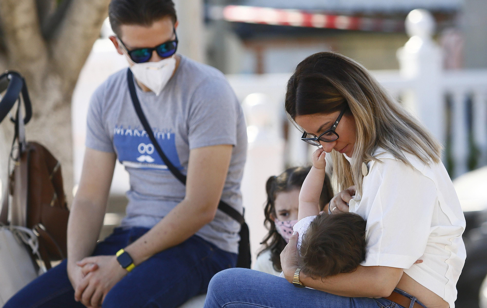 Fotos de las playas de Rincón de la Victoria: bandera verde a los bañistas