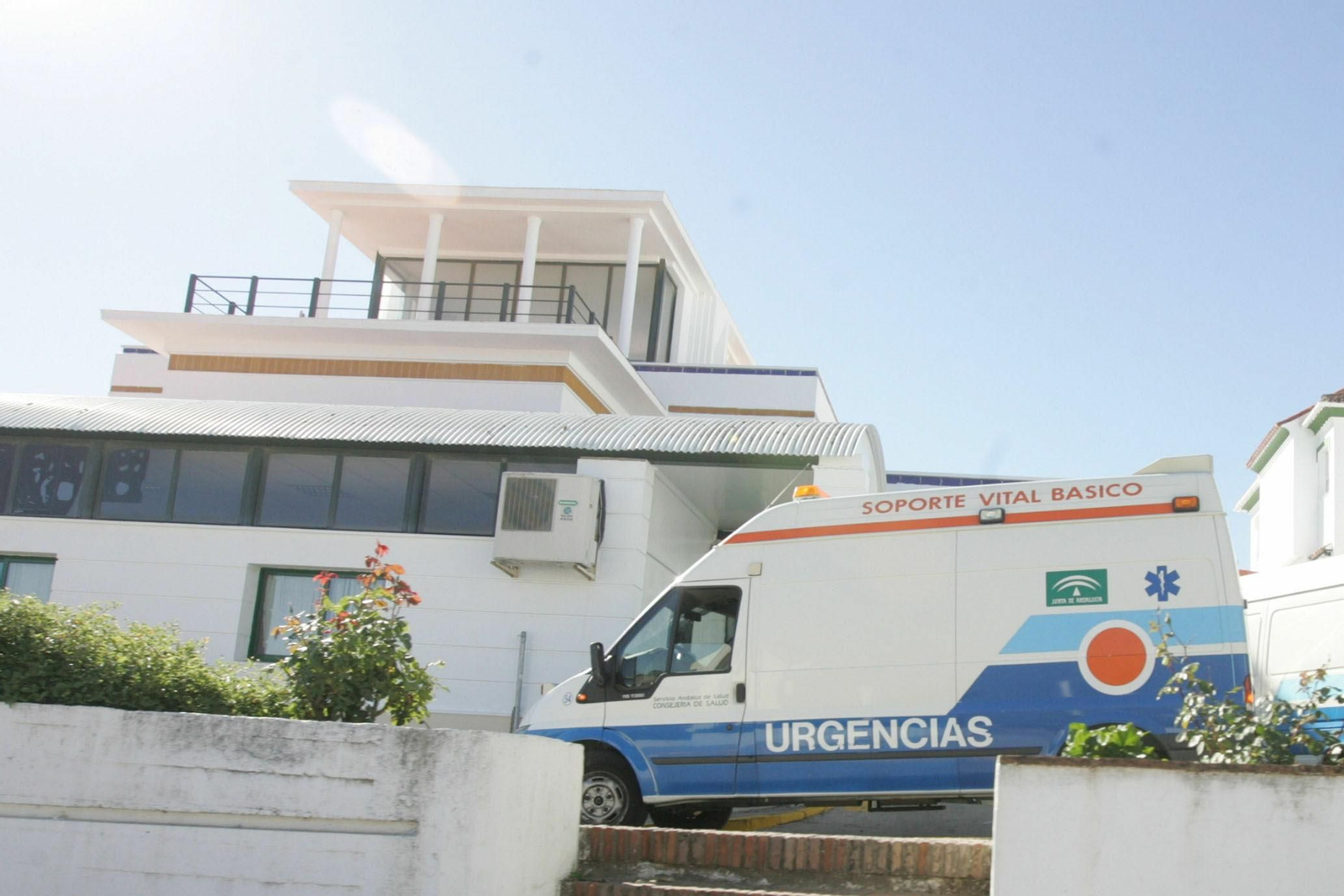 El centro de salud de Jimena.