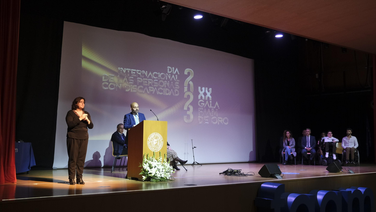 Imágenes de la XX Gala FAAM de Oro 2023, por el Día Internacional de las Personas con Discapacidad