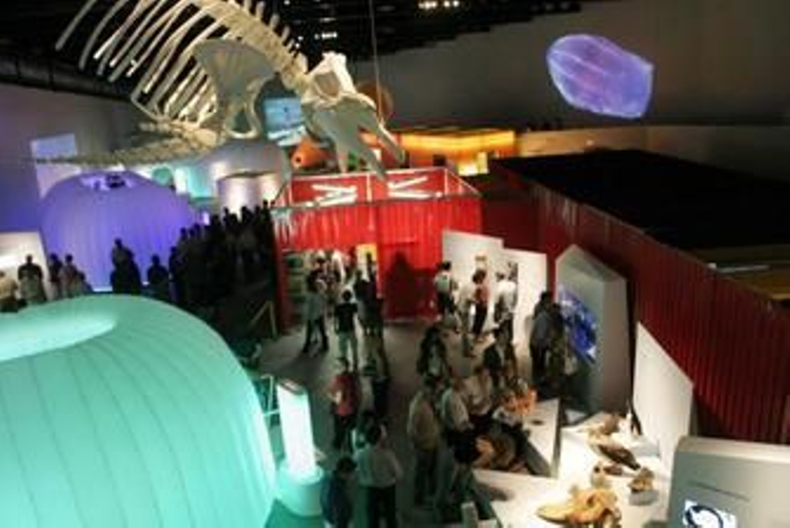 La exposición cuenta con 20 módulos interactivos.