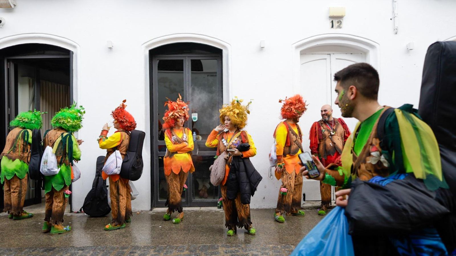 Las mejores imágenes del primer domingo de Carnaval de Cádiz