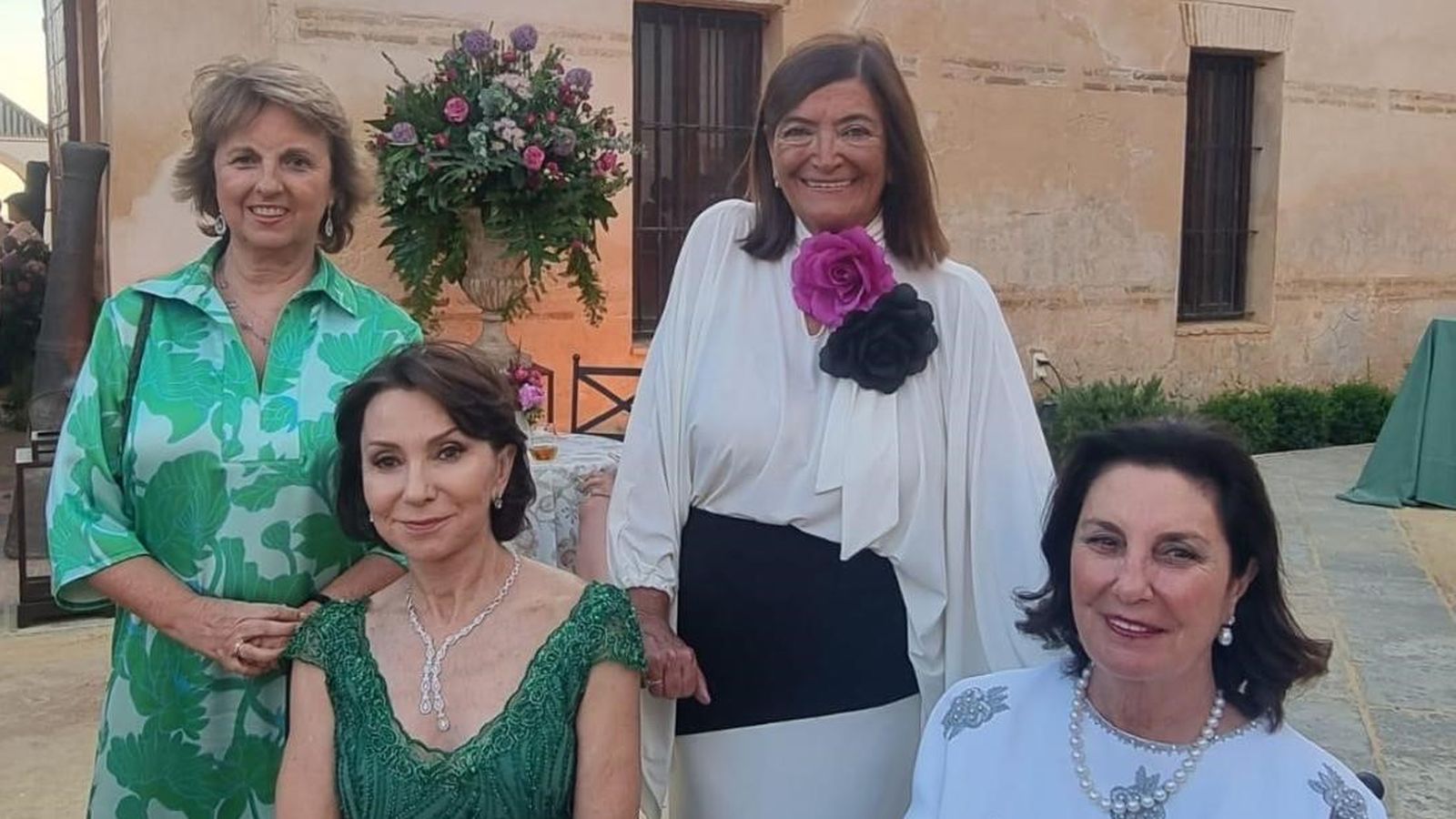 Rocío Medina, Asunción Mendoza, Pilar Llorente y María Luisa Moreno.