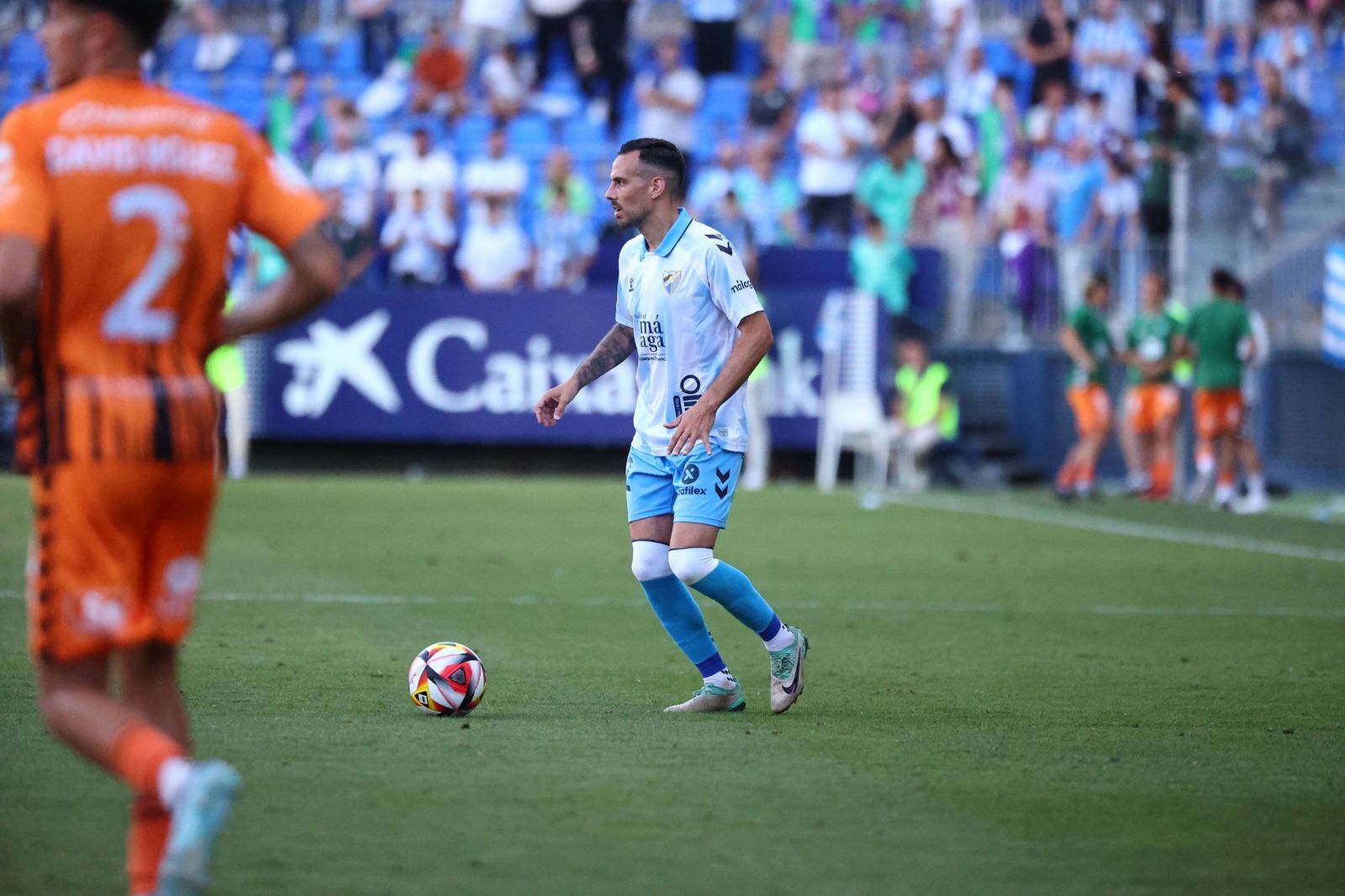 El Málaga CF - Antequera, en fotos