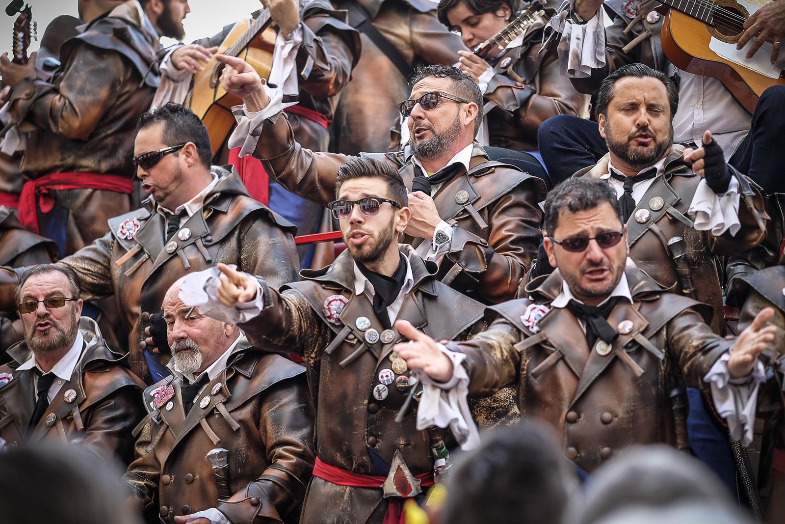 Las imágenes del Lunes de Coros