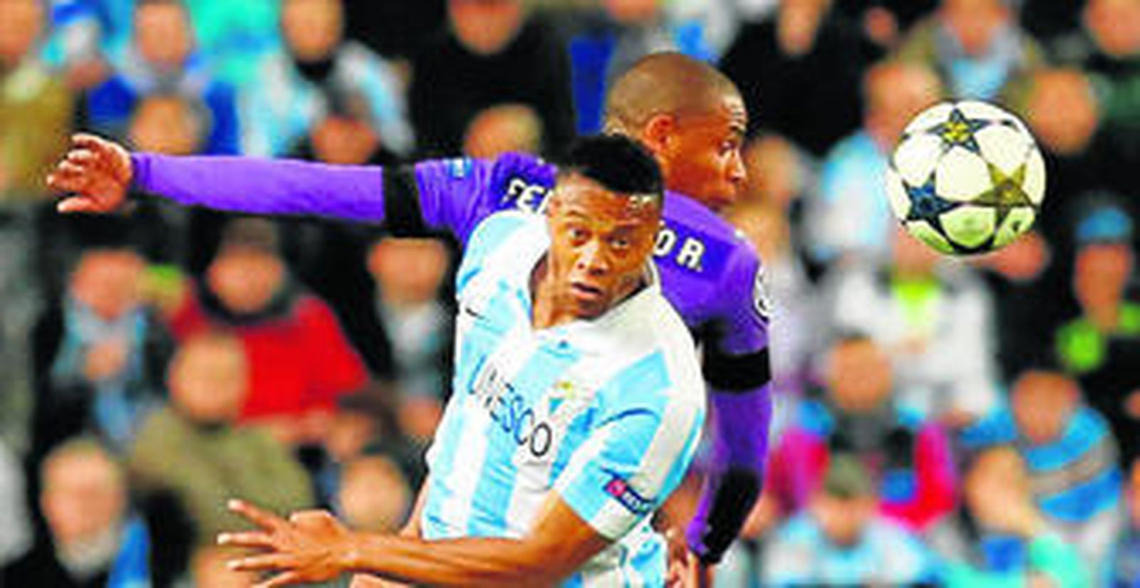 Baptista, en la imagen disputando un balón con Fernando, será uno de los que descanse hoy.