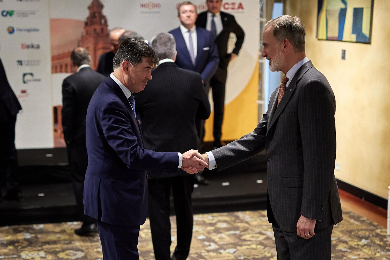 Las fotos de Felipe VI en el Real Monasterio de San Jerónimo de Granada en la reunión de las Reales Maestranzas de España