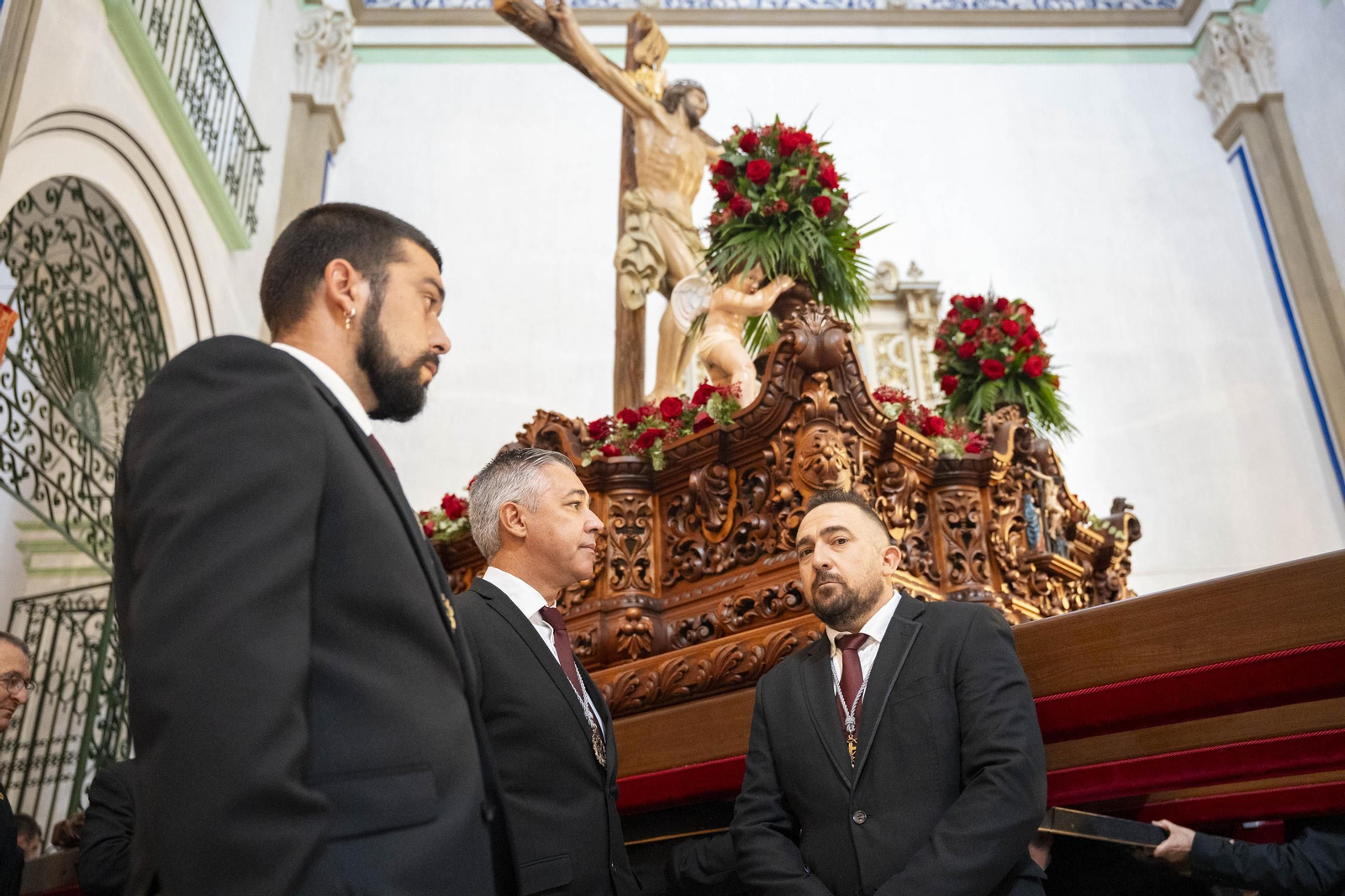 Eucaristía y procesión de Exaltación de la Cruz en la localidad de Vélez-Rubio