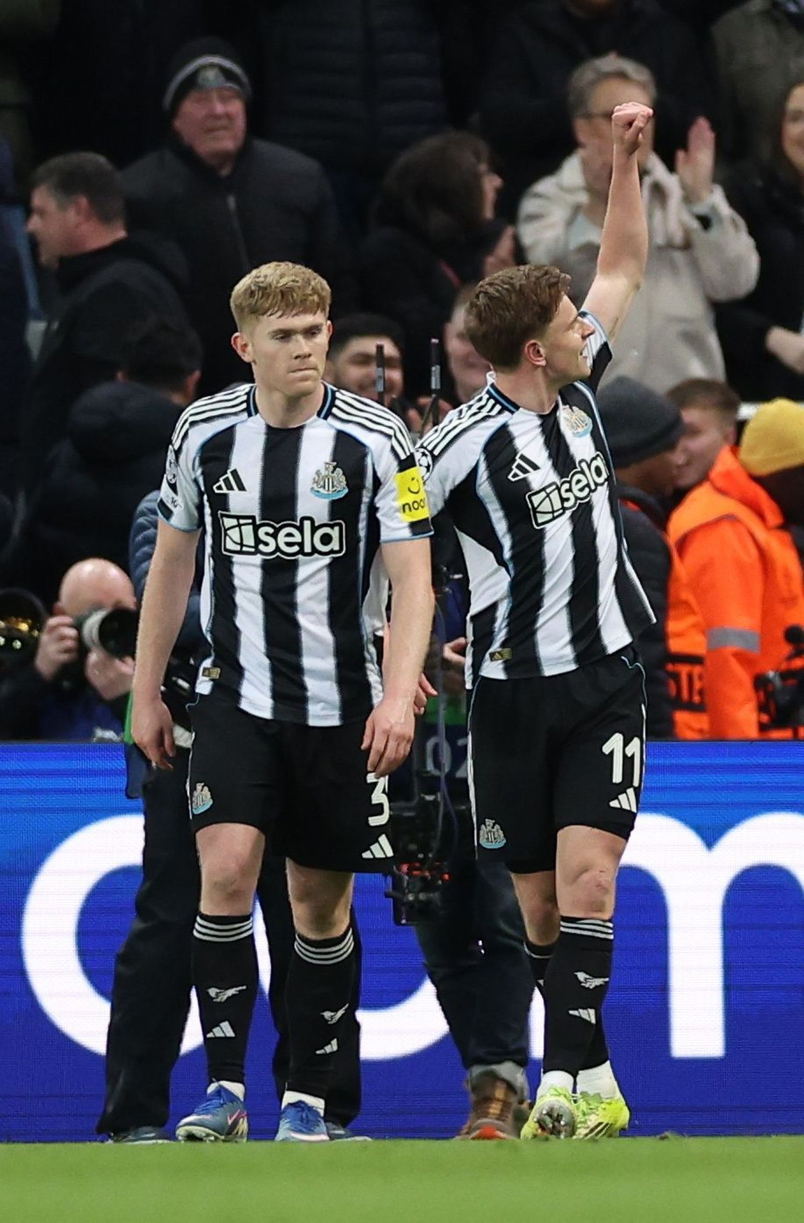 Las fotos del Newcastle-Barcelona