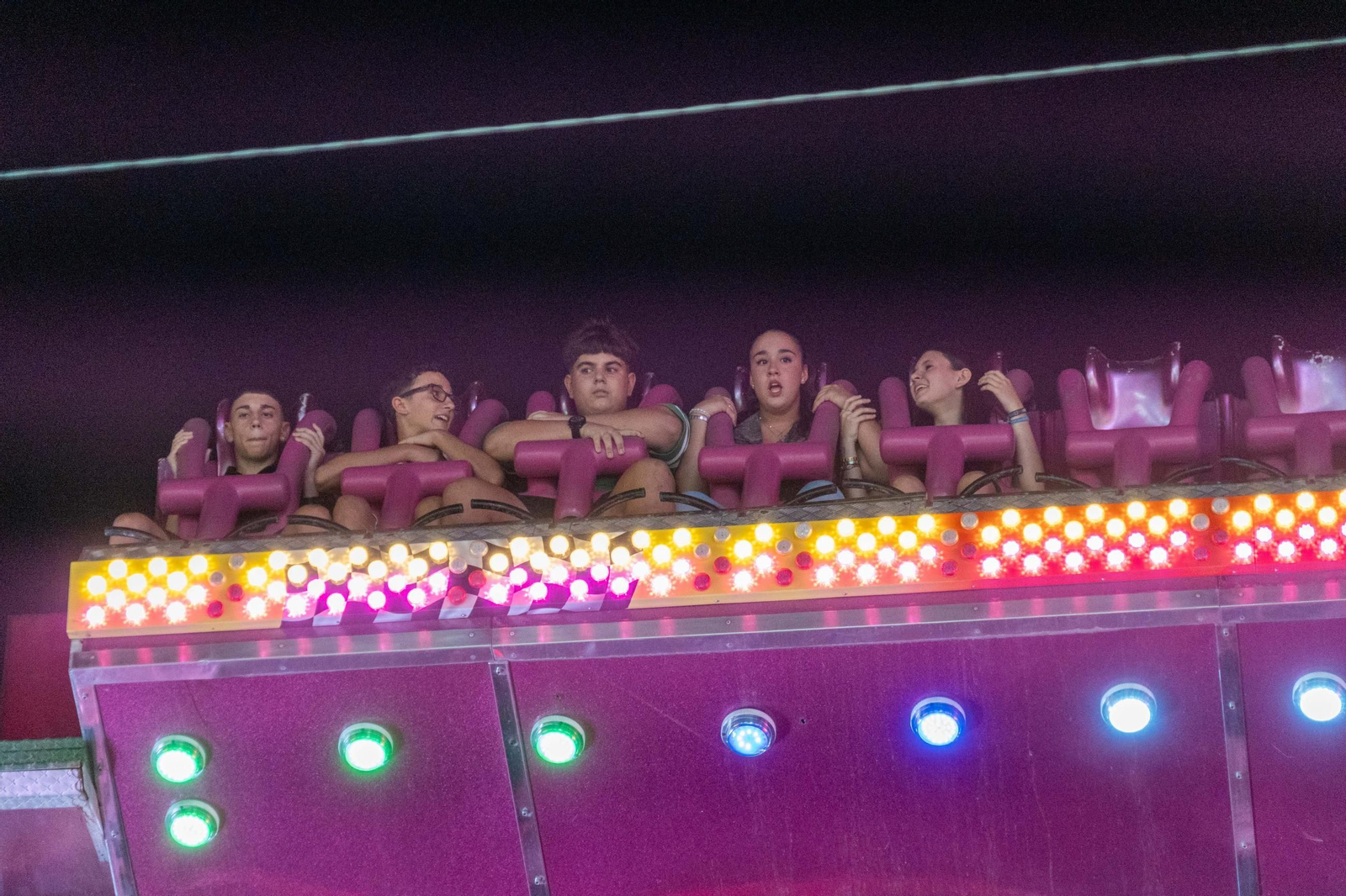 Colombinas 2025: Imágenes del ambiente el viernes 1 de agosto en las Fiestas Colombinas