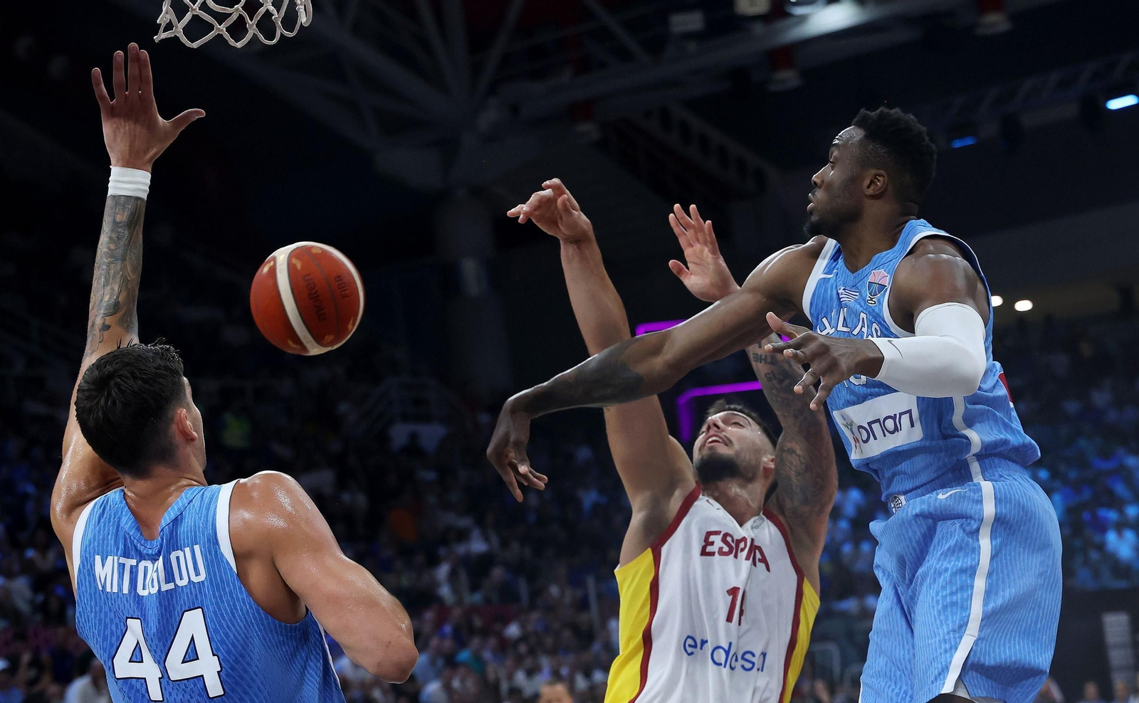 Las fotos del España - Grecia de baloncesto en el adiós de Scariolo
