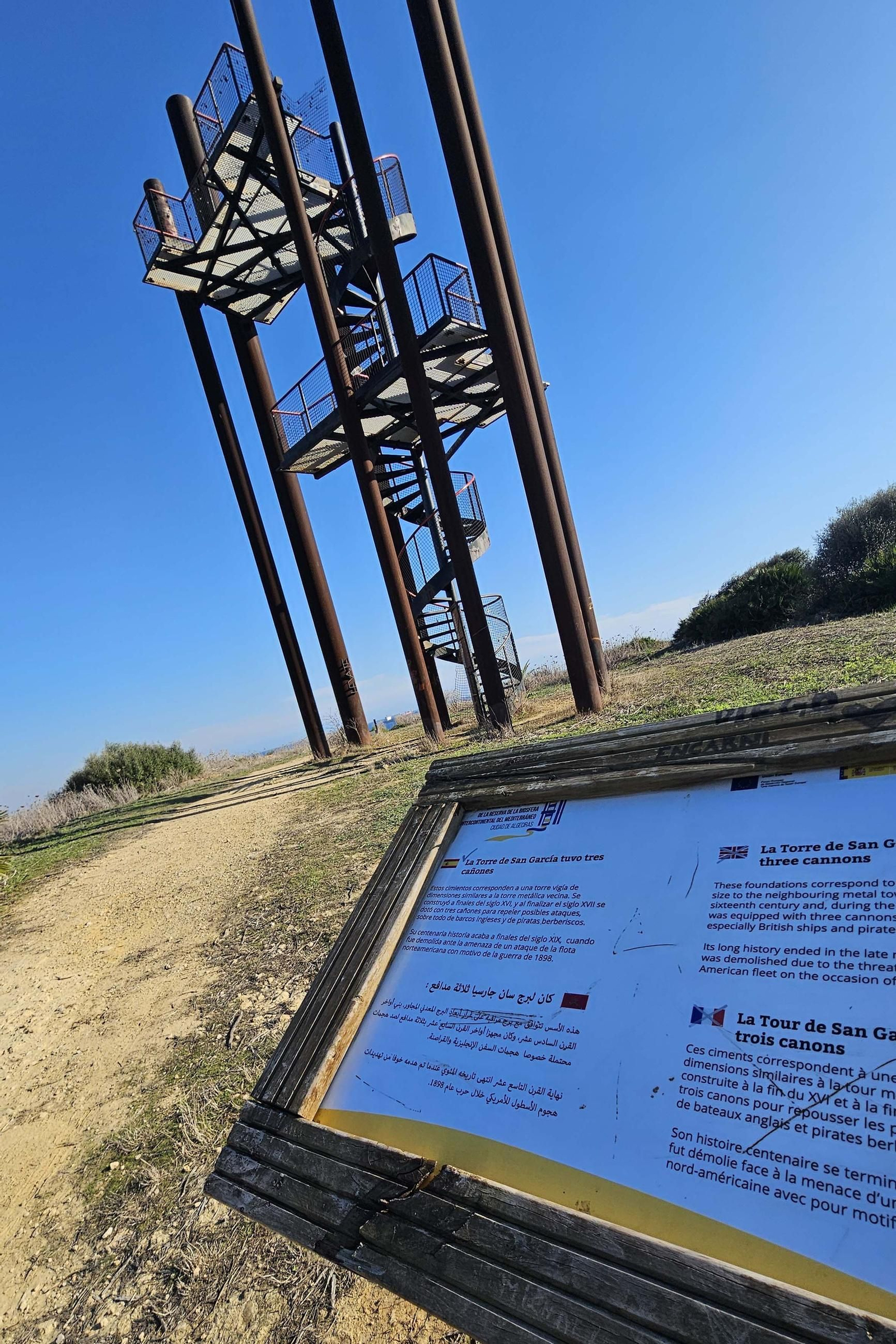 Fotografías del estado del Parque del Centenario de Algeciras